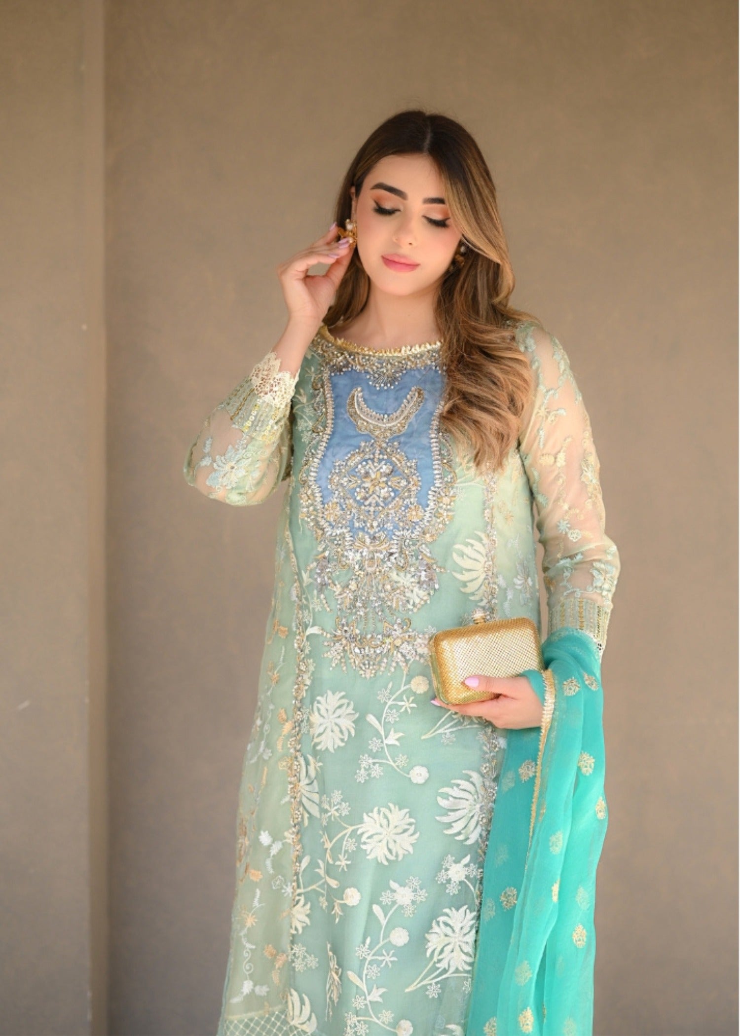 Rj’s Pret SEAFOAM FLASH| GLEE| RJS PRET Women 3pcs