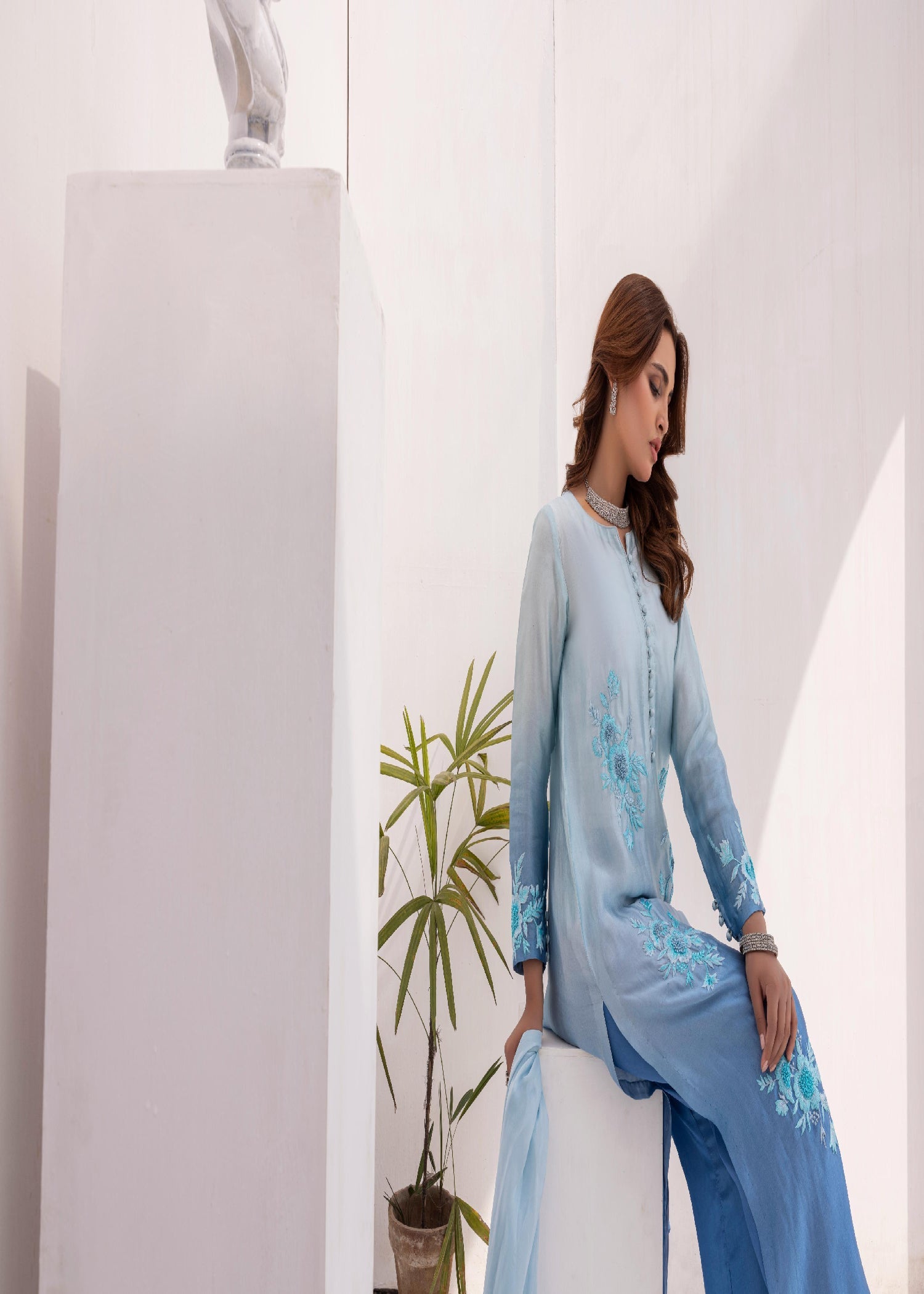 Grandeur By Saima Abaidullah Sapphire Women 3pcs