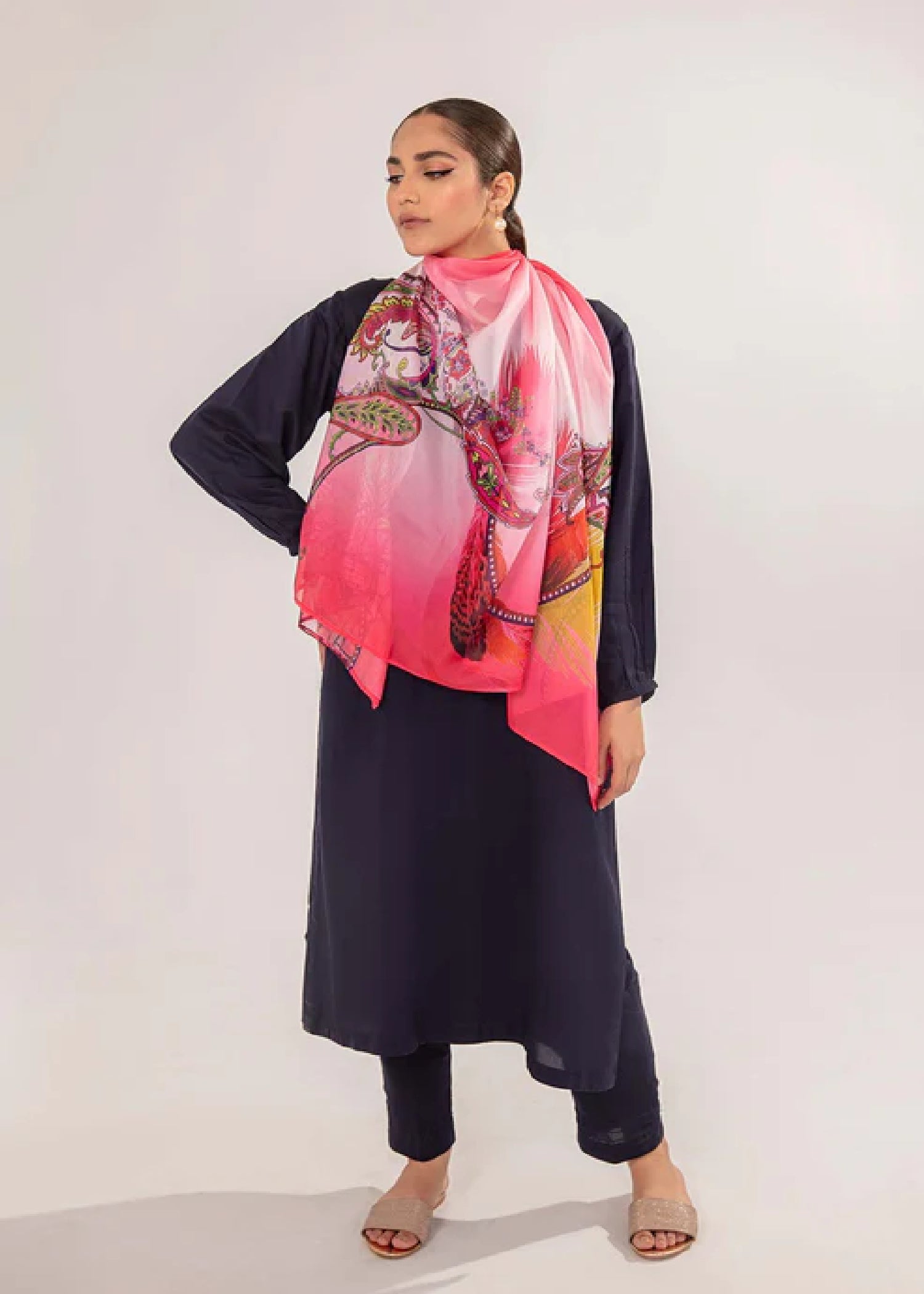 Ghulabri MID NIGHT BLUE Women 2pcs