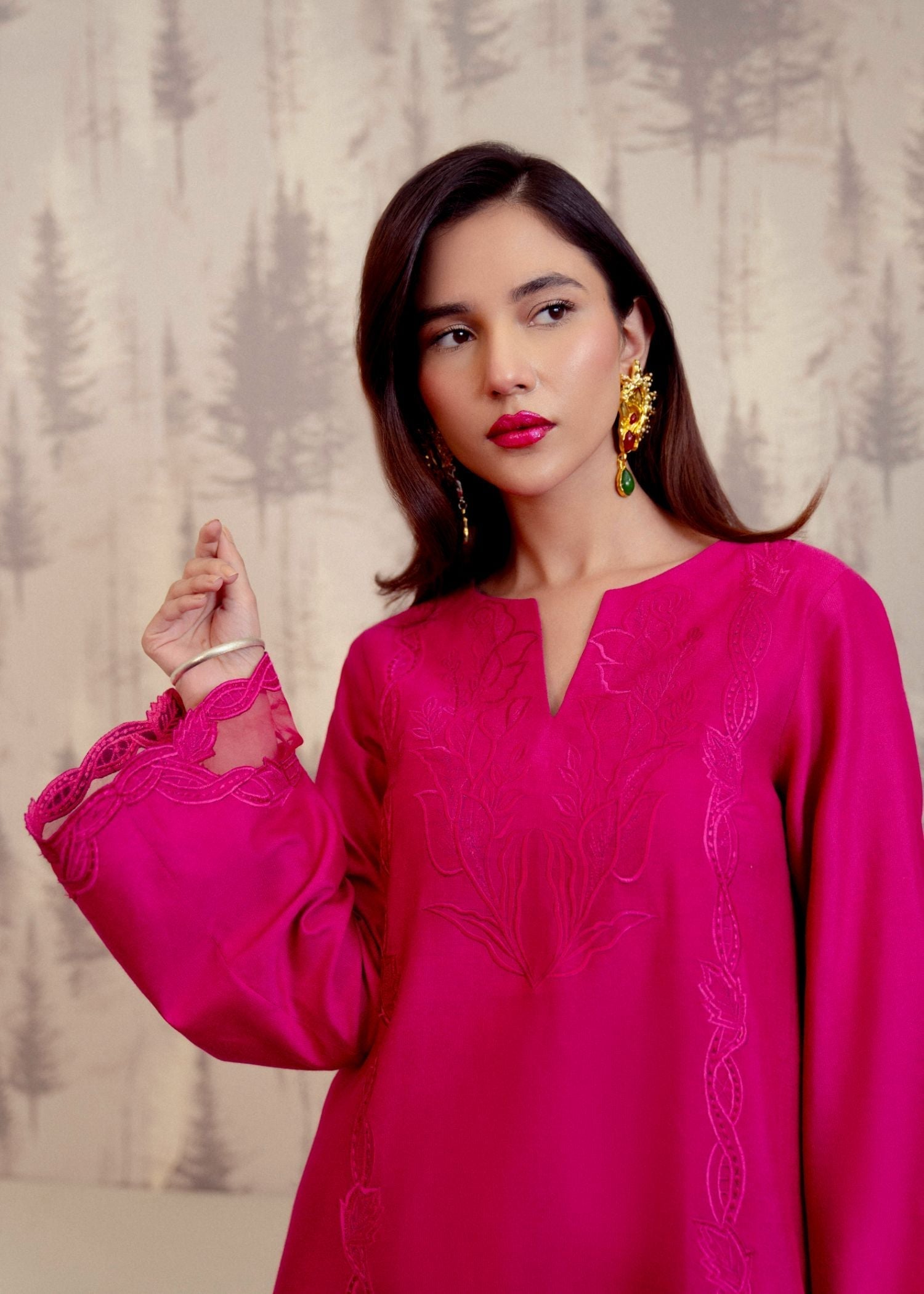 Fozia Khalid DIL RUBA Women 2pcs