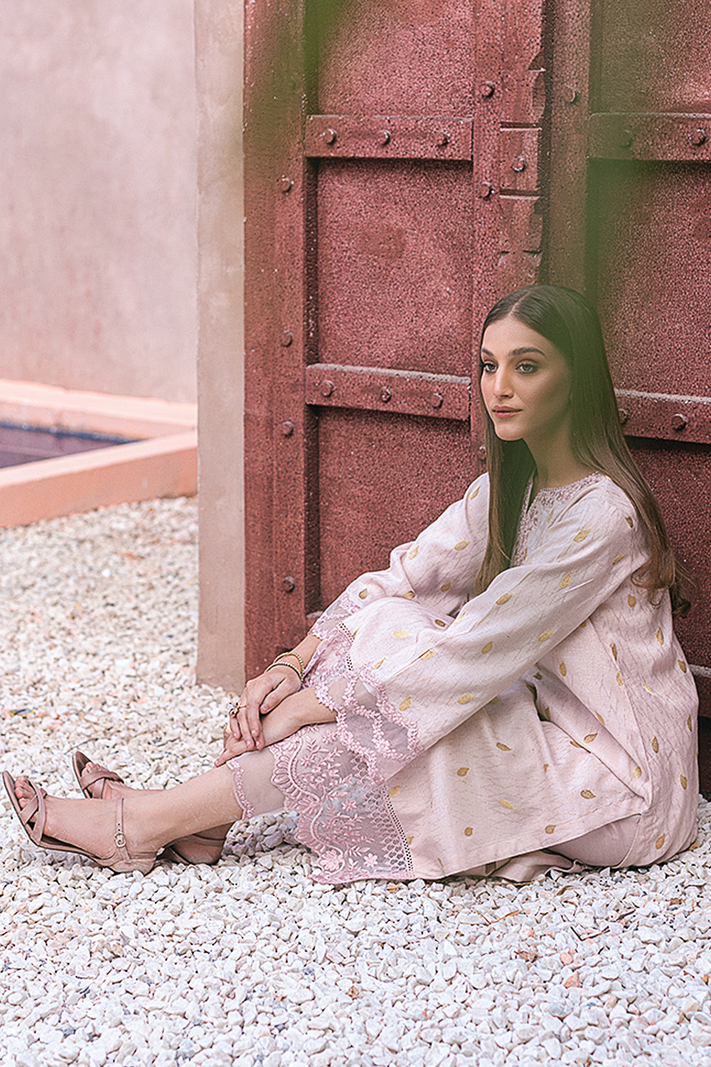 Azure Tinted Peony Women 2pcs