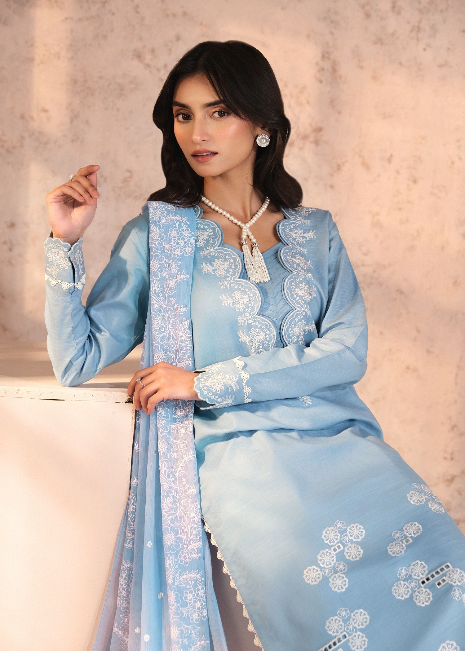 Zillia BLUE 206 Women 3pcs