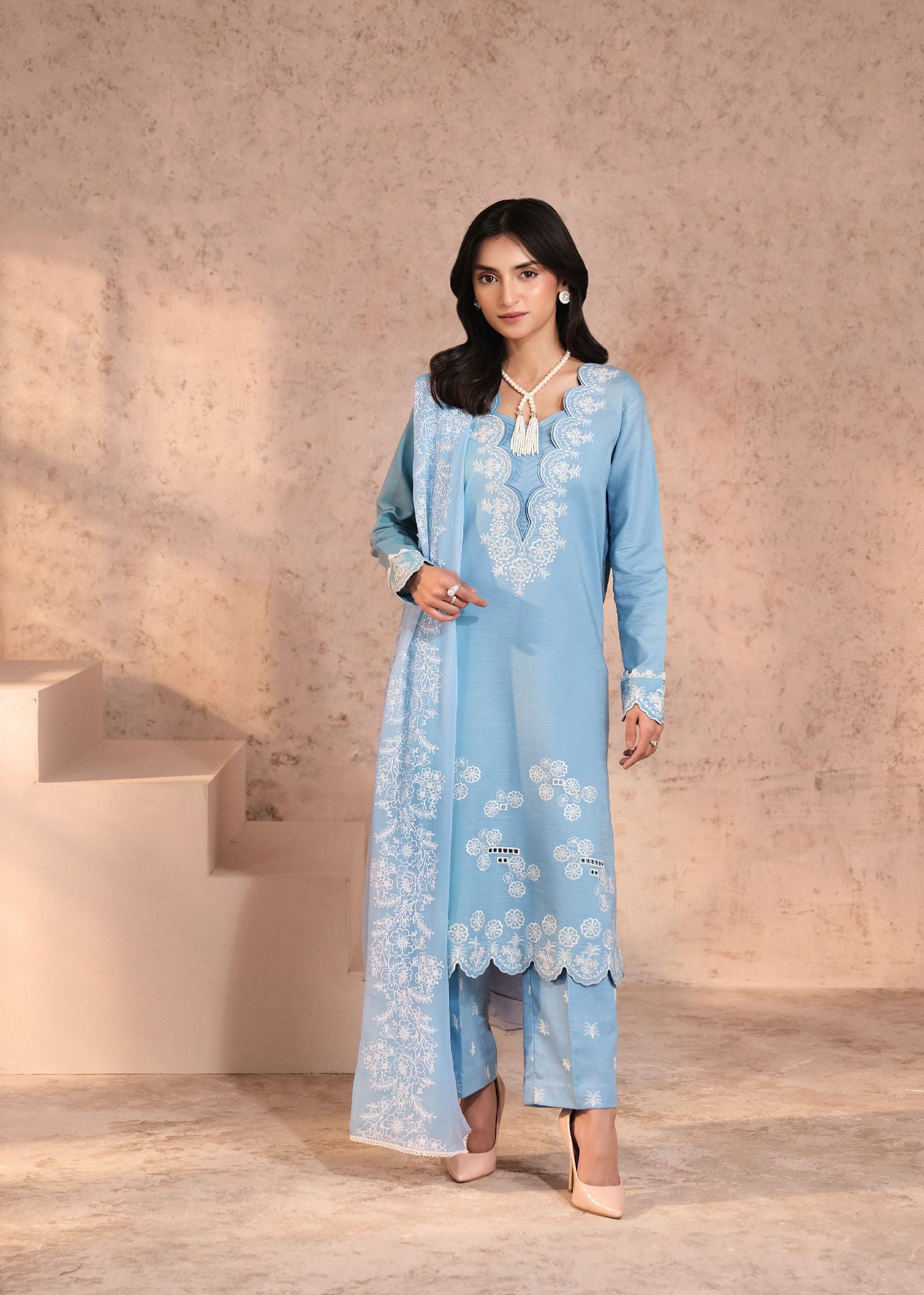 Zillia BLUE 206 Women 3pcs