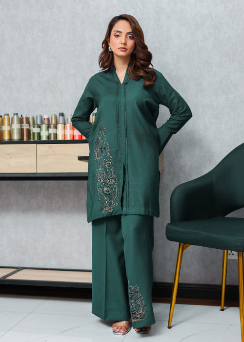 Tessa Botanic Green Pret Women 2pcs