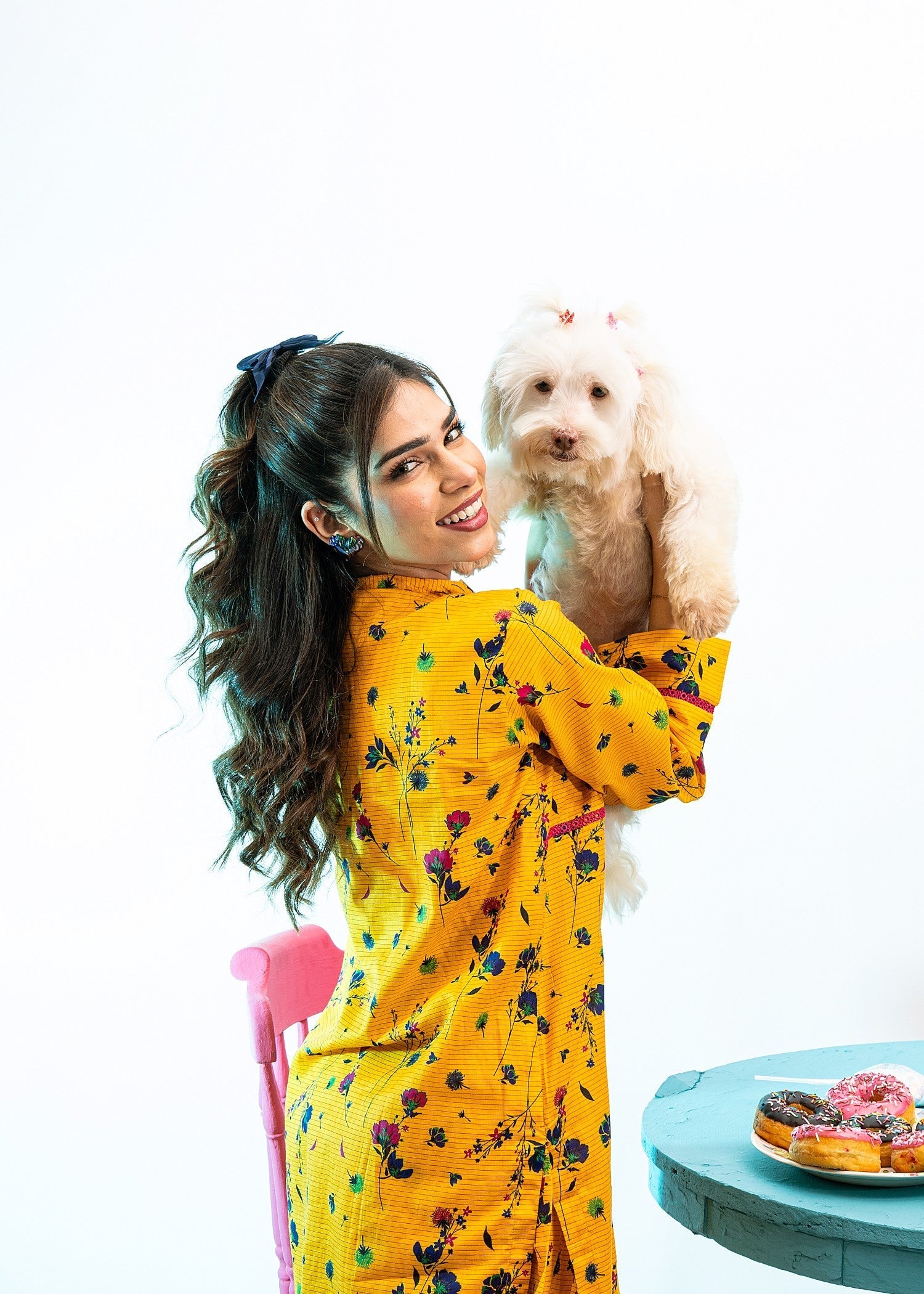 Mahrukh Gul Couture & Rakhtaa Orange bloom 001 Women 2pcs