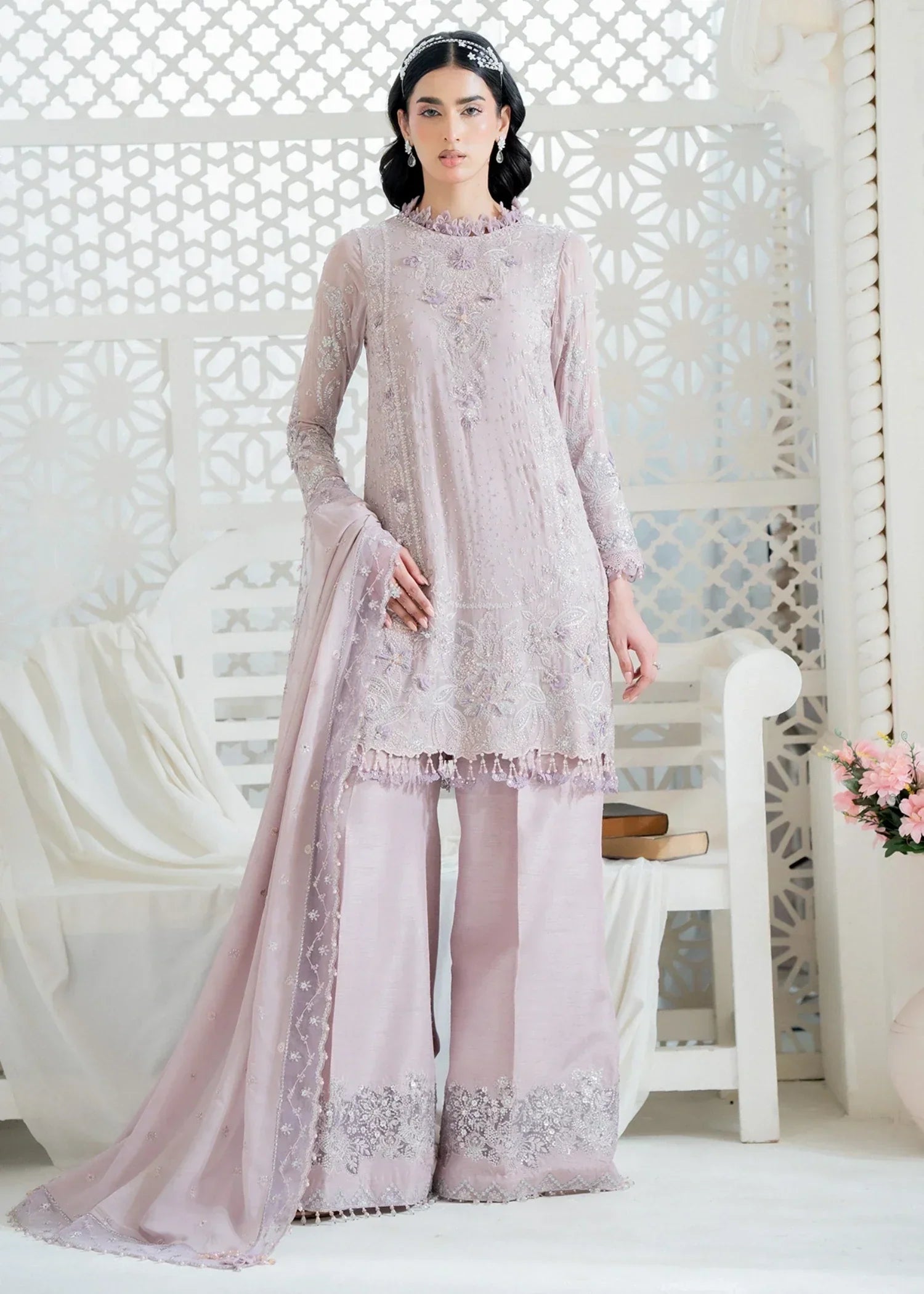 Khurshid Blush Women 4pcs