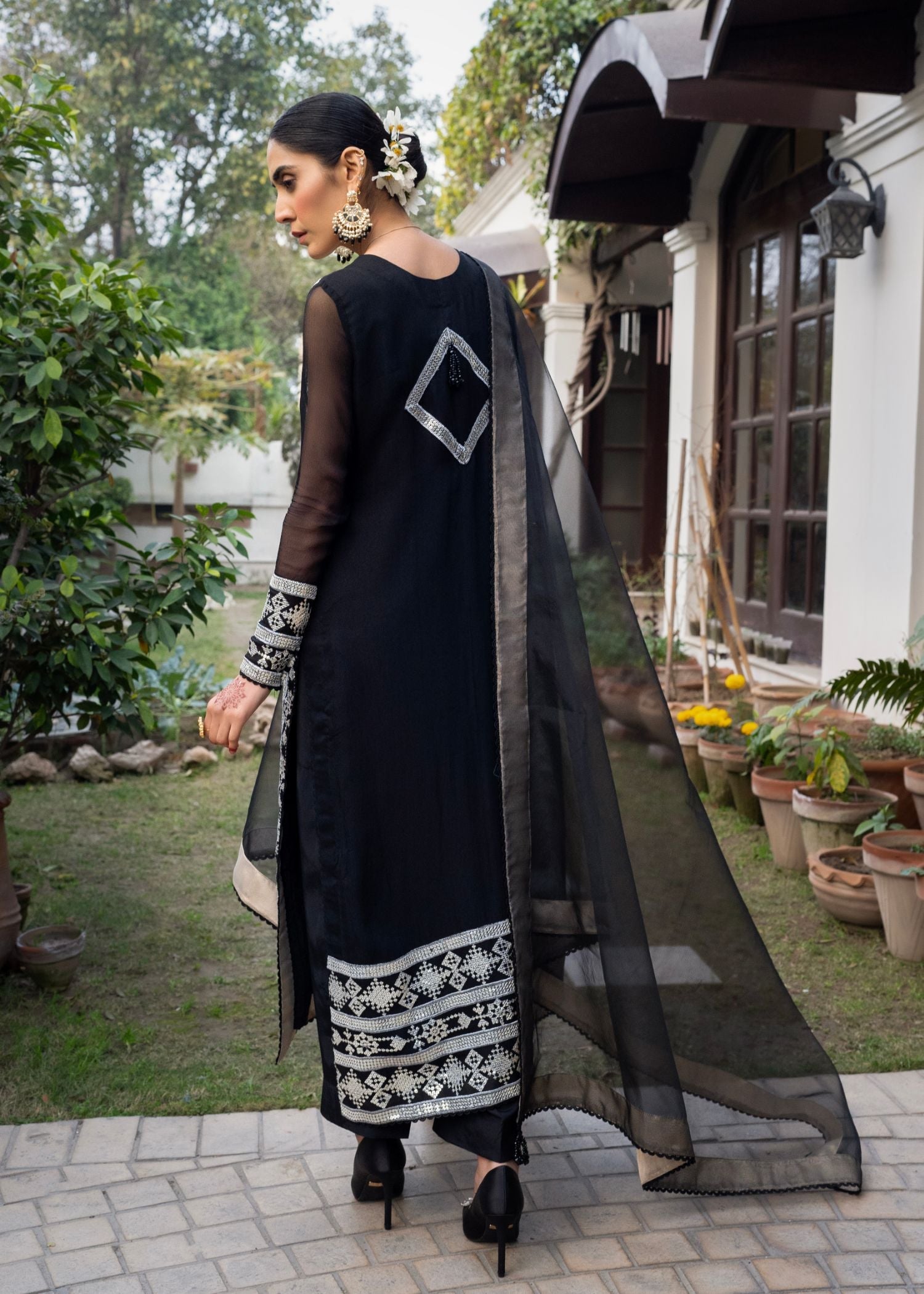 Zarsah Midnight ensemble Women 3pcs