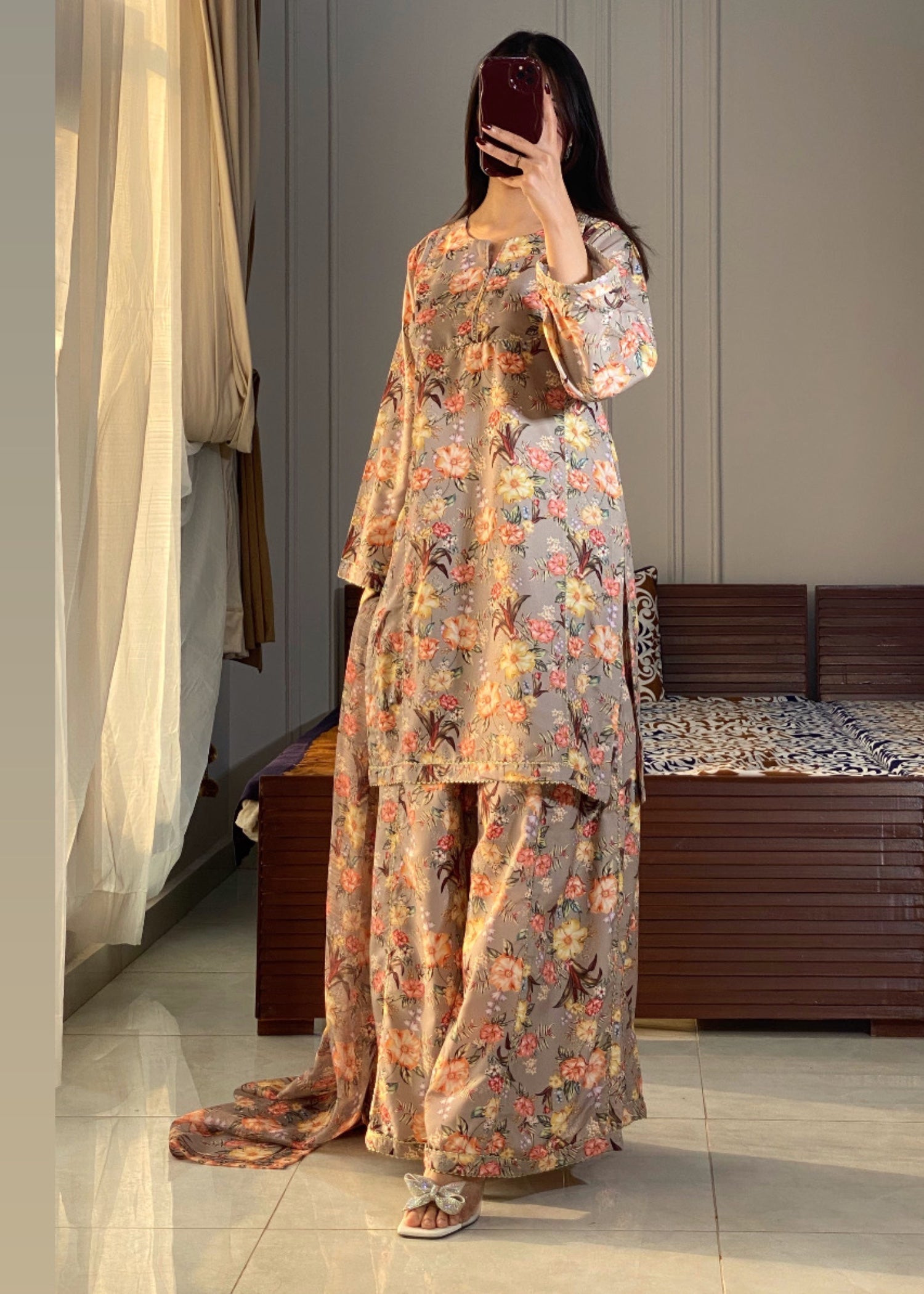 Ayesha B honeybrown (seema) Women 3pcs