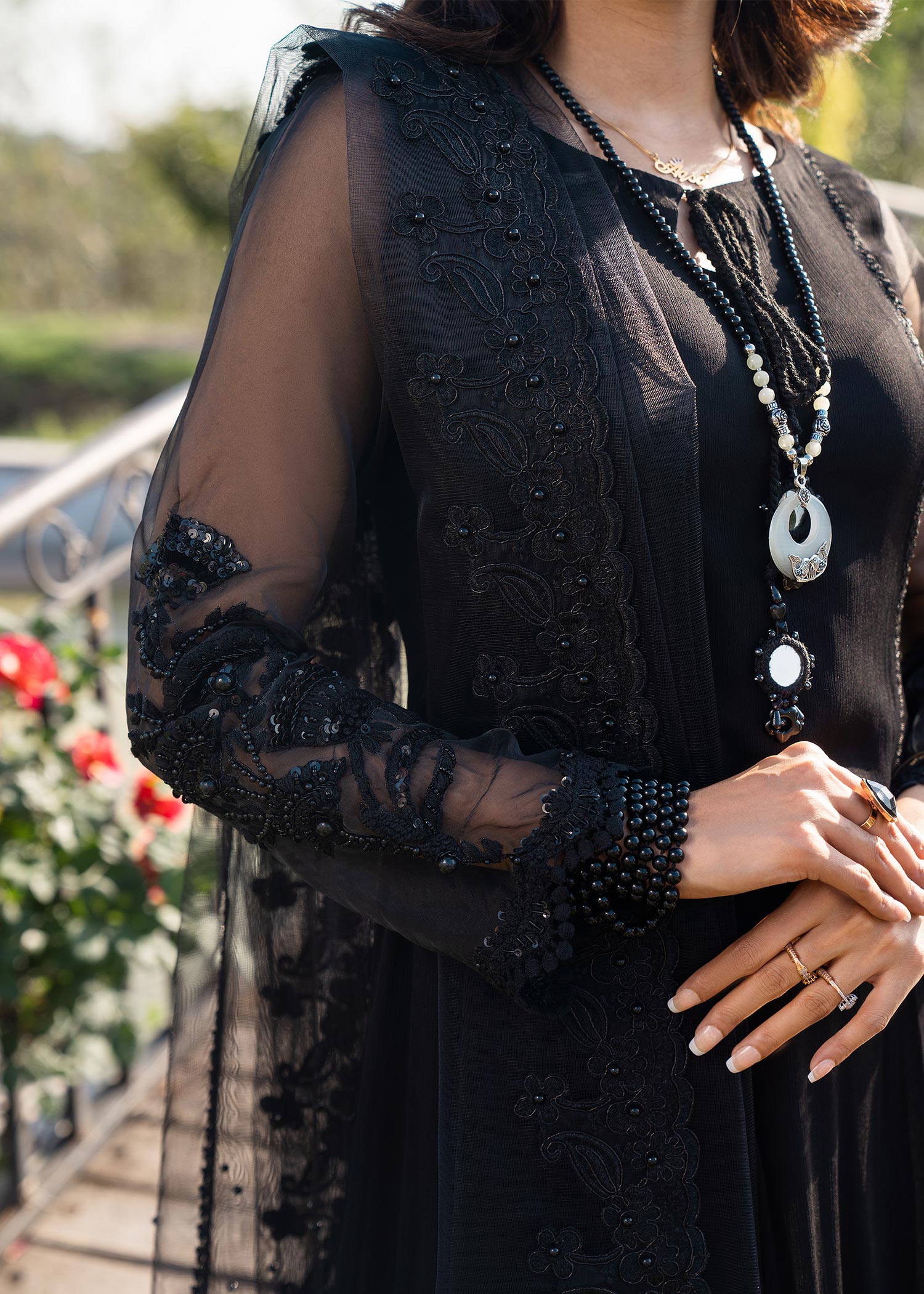 Khuda Baksh Creations Z 272 BLACK Women 4pcs