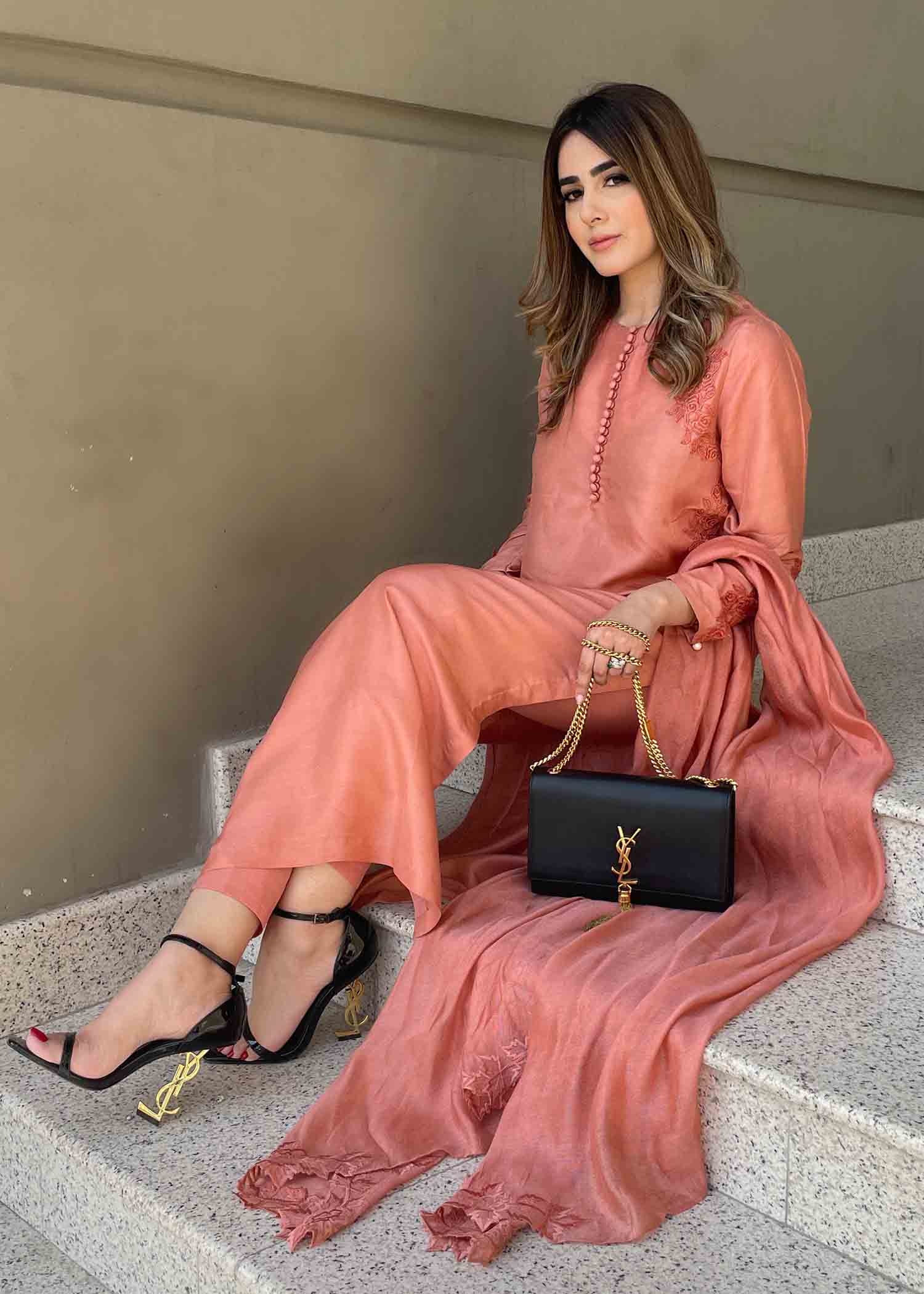 Hues Atelier TERRACOTTA PINK Women 3pcs