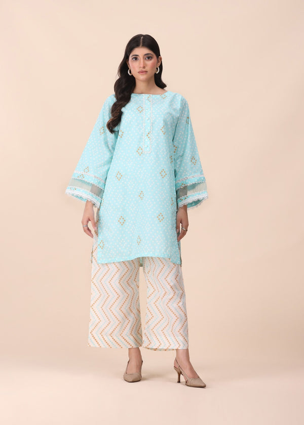 Mhw Aqua Blue Women 2pcs