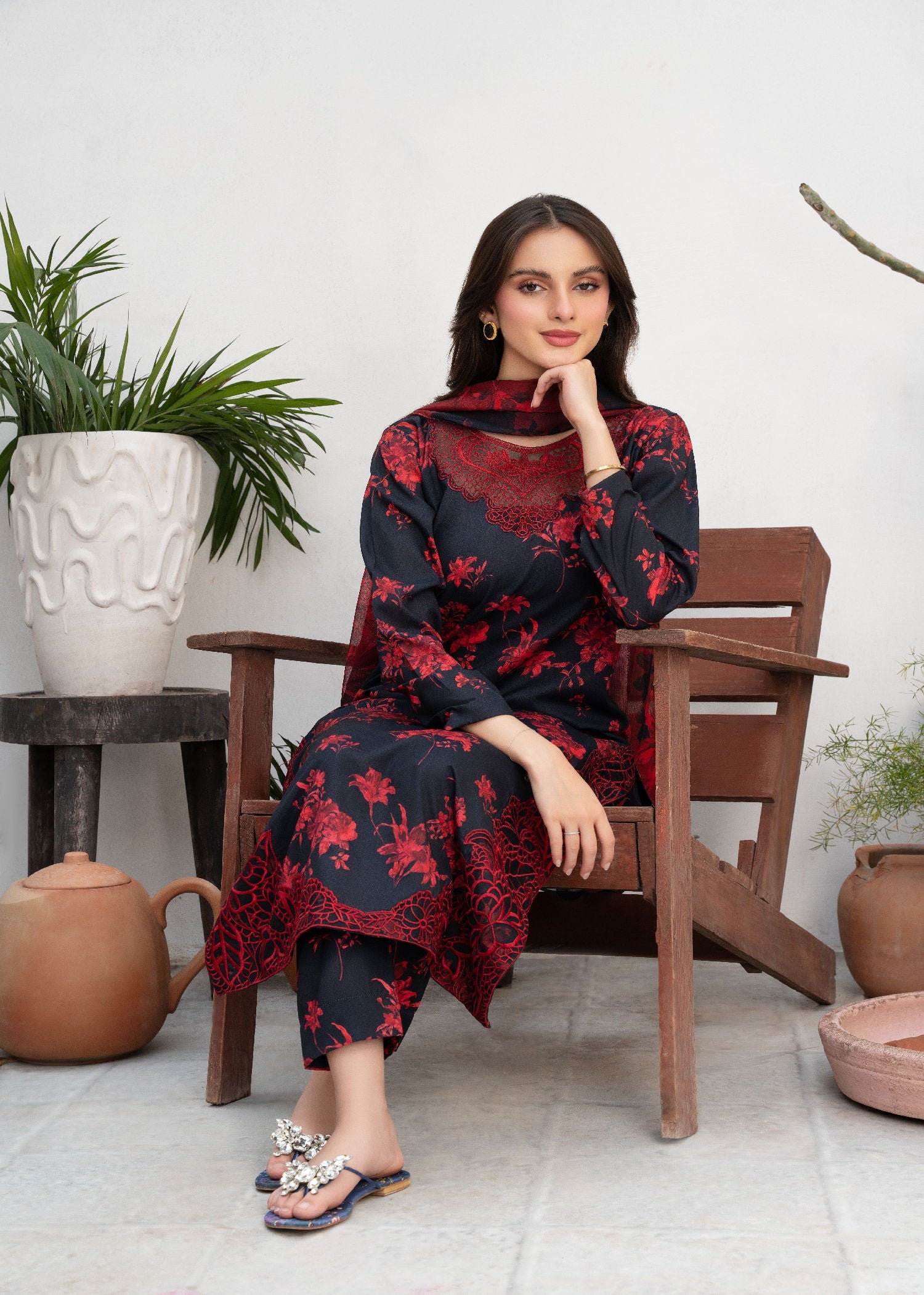 Agha Jaan AJ06 Women 2pcs