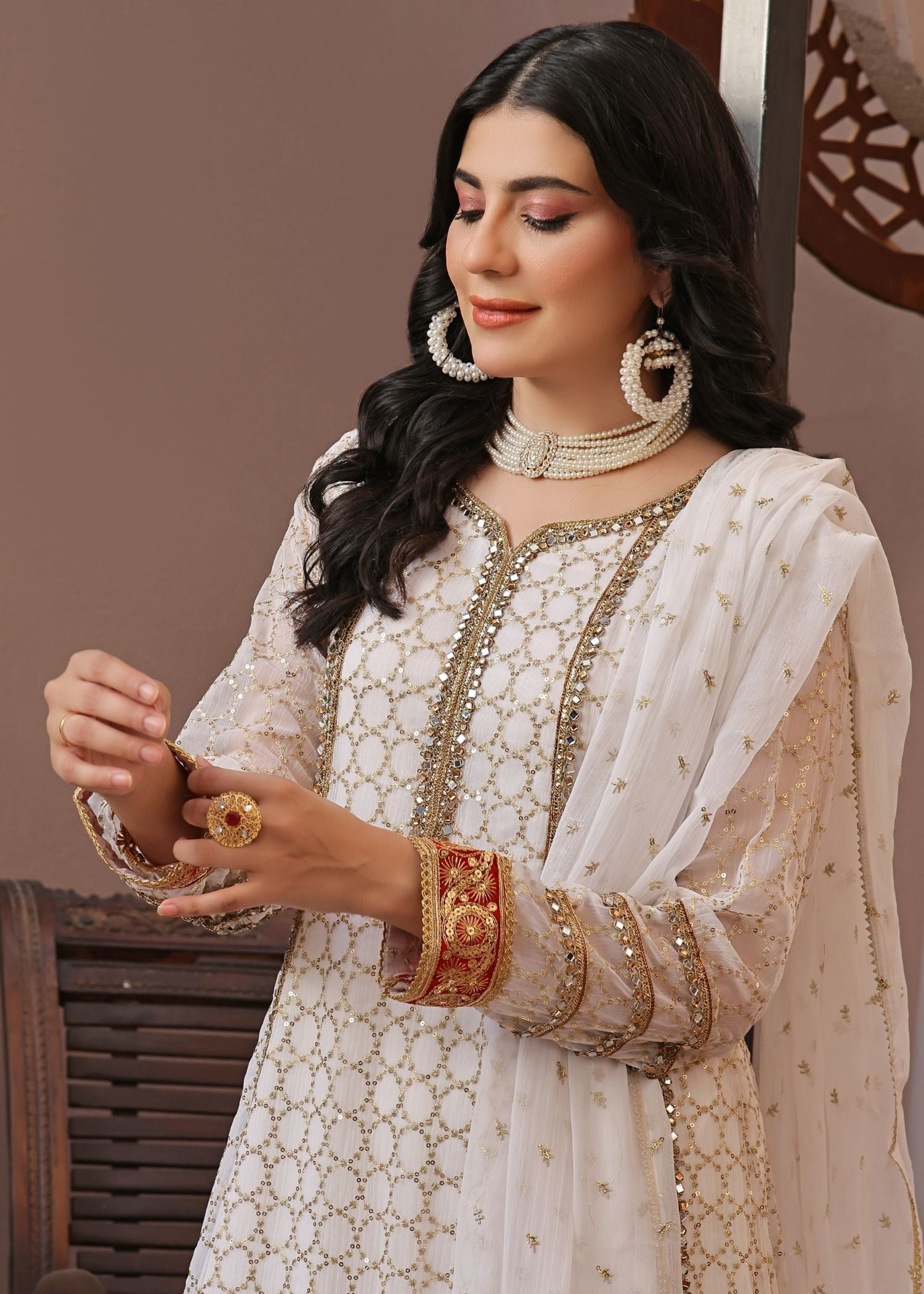 Ayesha Closet Shehzadi Pearl Confidence Women 3pcs