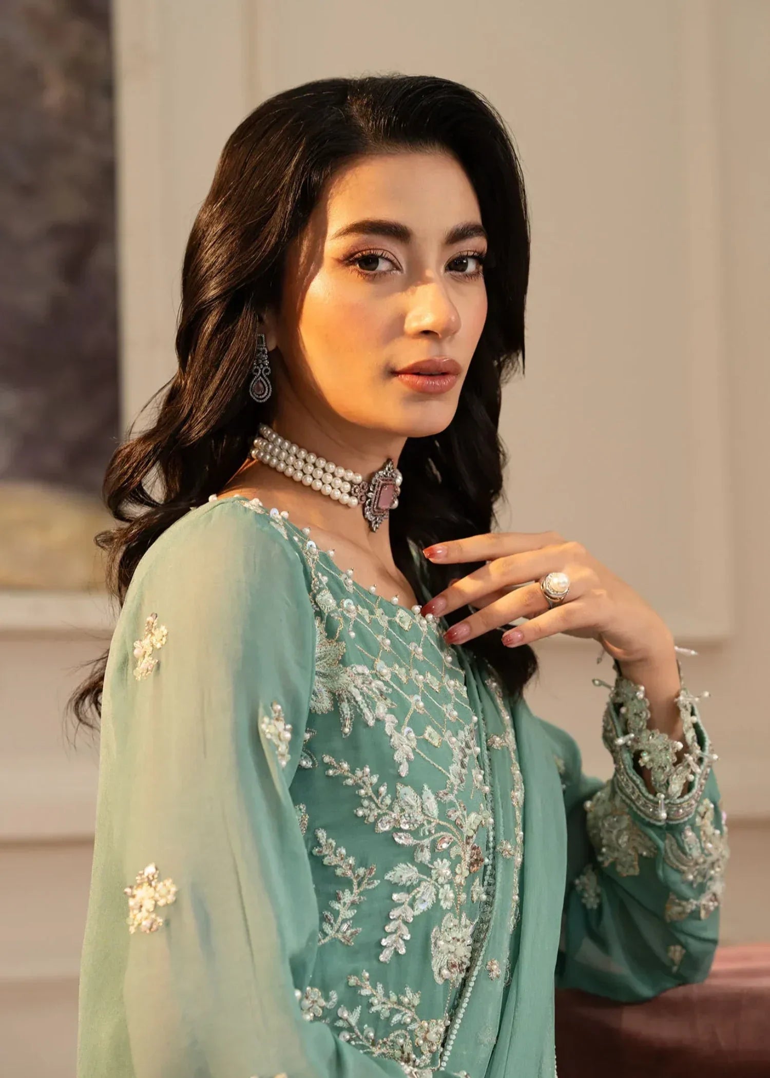 Khurshid Sage Women 4pcs