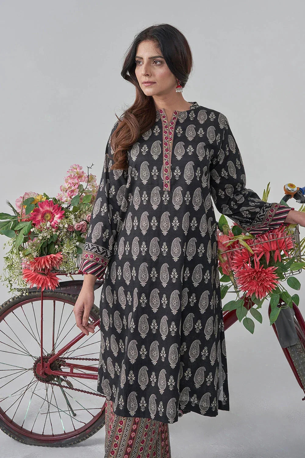 Khas Stitched Printed Lawn Shirt and Trouser RKTW 3026 Women 2pcs
