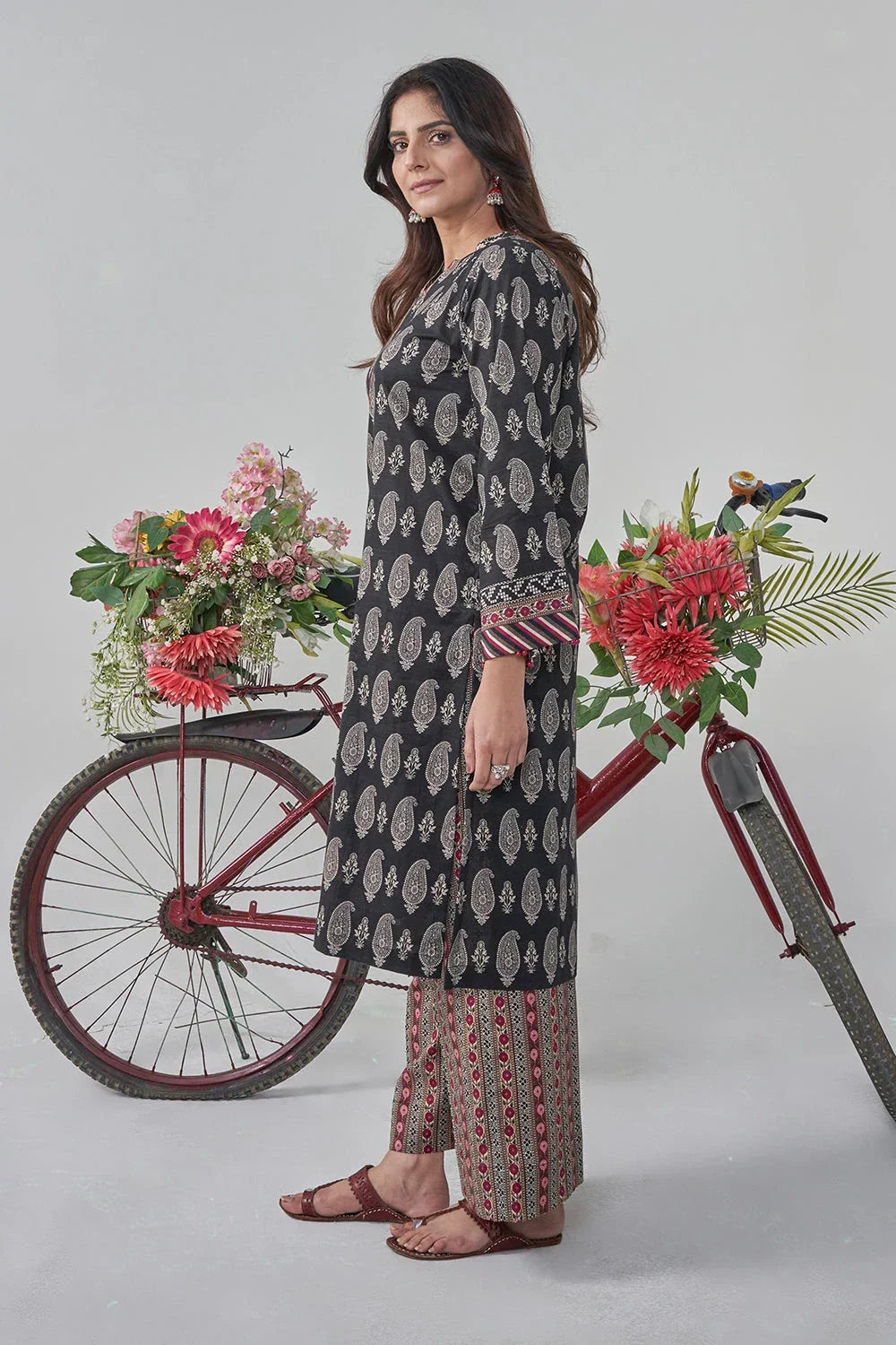 Khas Stitched Printed Lawn Shirt and Trouser RKTW 3026 Women 2pcs