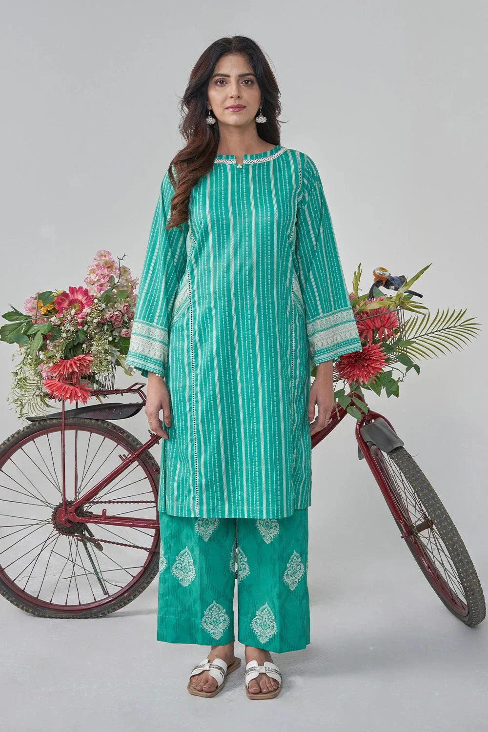 Khas Stitched Printed Lawn Shirt and Trouser RKTW 3029 Women 2pcs