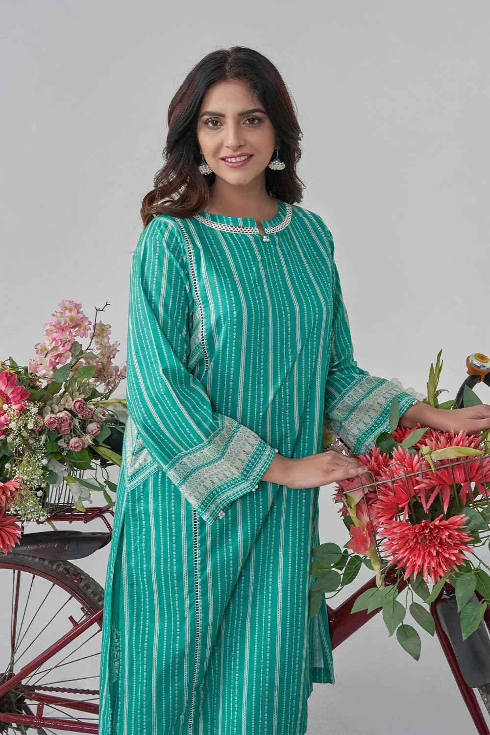 Khas Stitched Printed Lawn Shirt and Trouser RKTW 3029 Women 2pcs