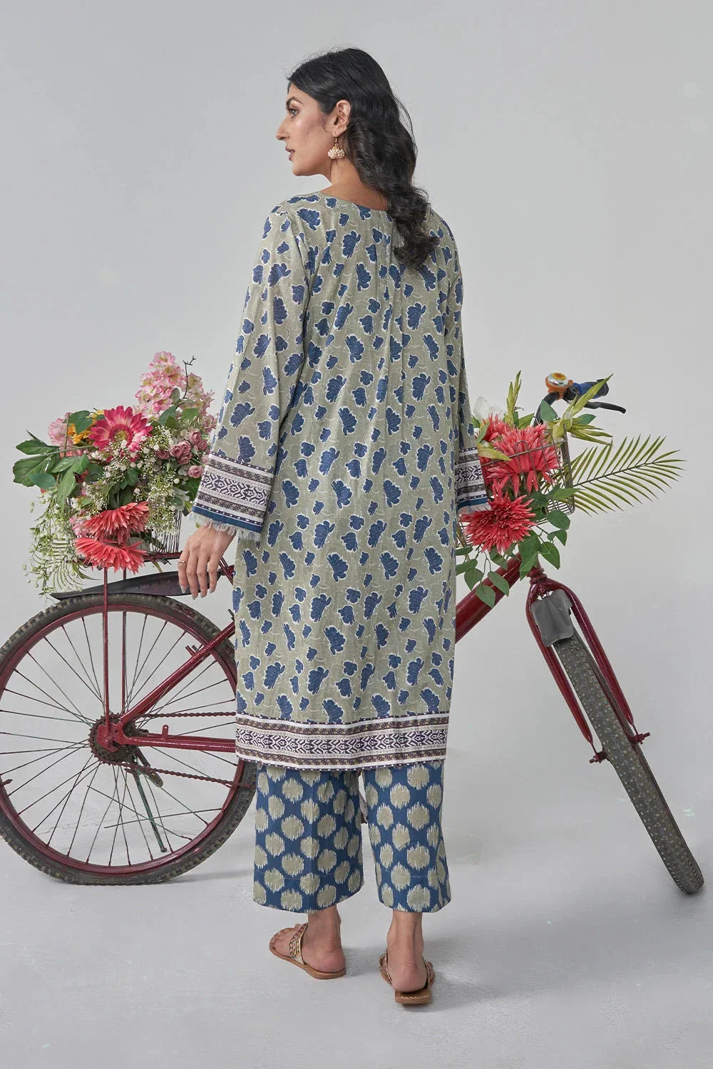Khas Stitched Printed Lawn Shirt and Trouser RKTW 3047 Women 2pcs