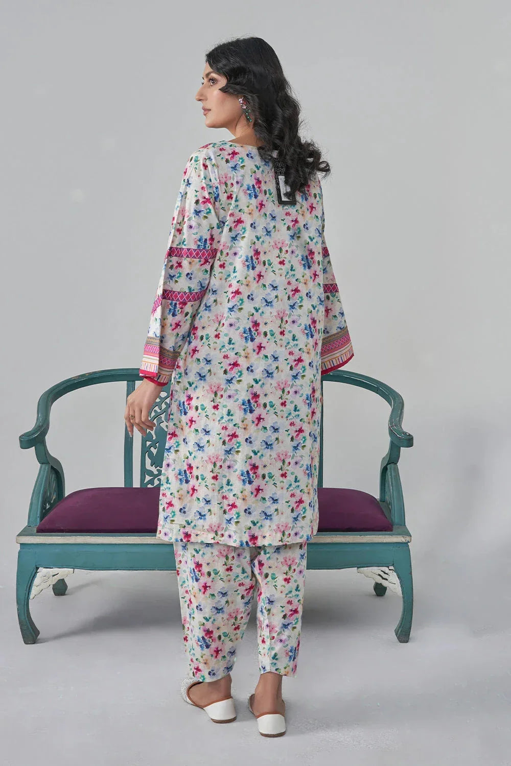 Khas Stitched Printed Lawn Shirt and Trouser RKTW 3049 Women 2pcs