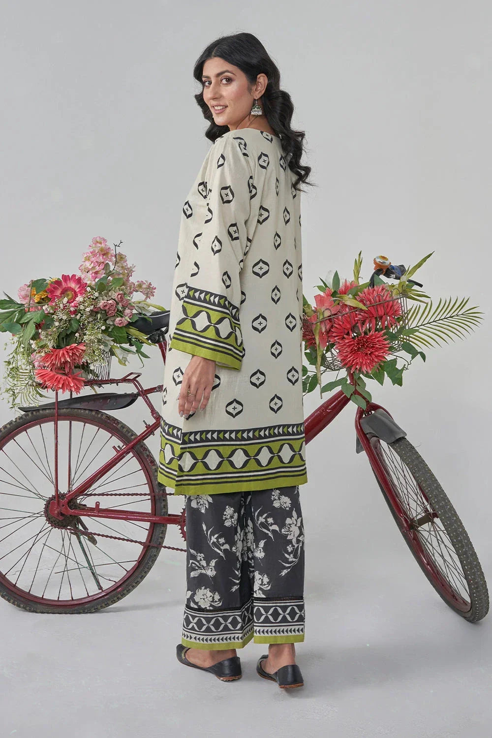 Khas Stitched Printed Lawn Shirt and Trouser RKTW 3050 Women 2pcs