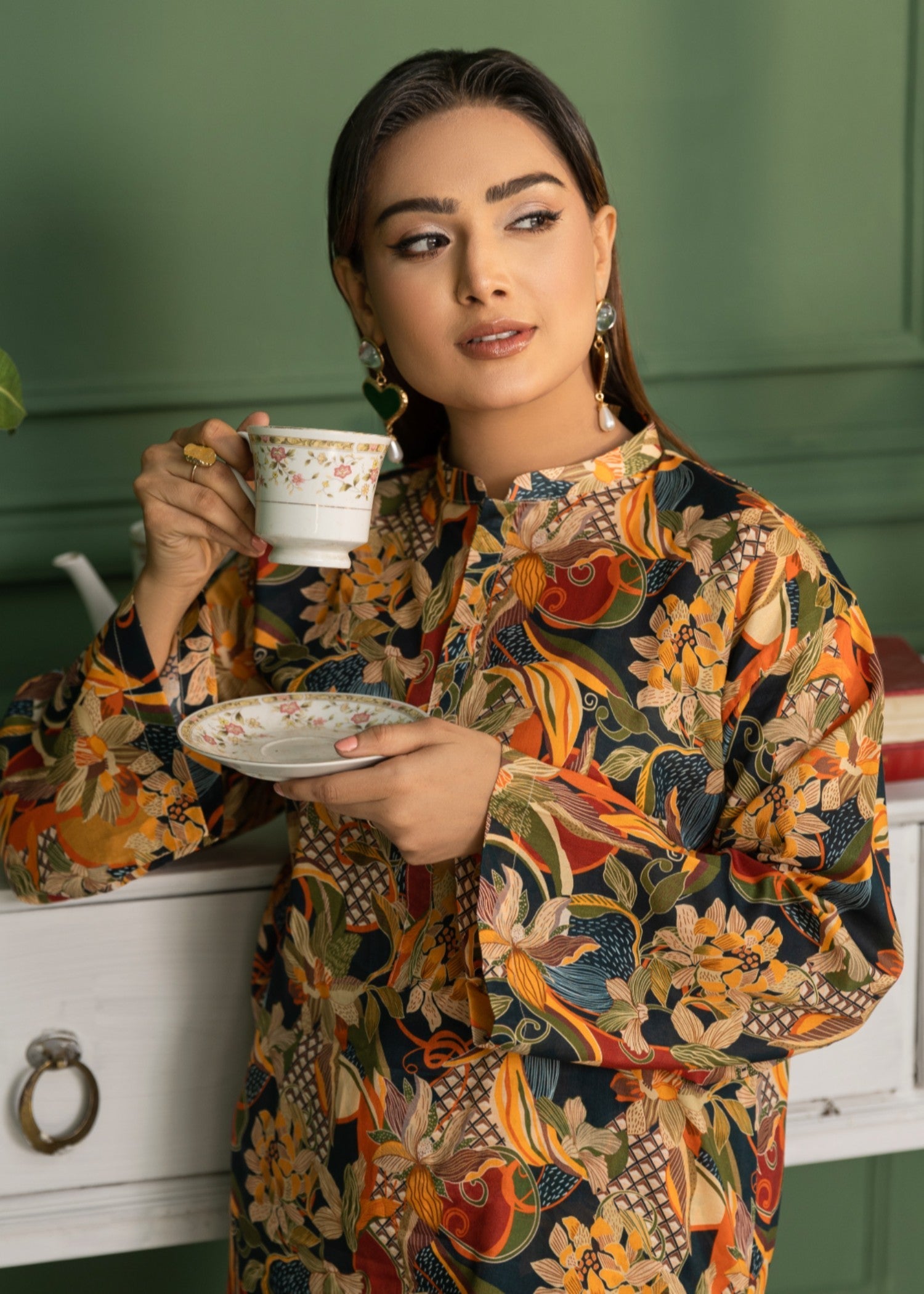 Miandad Fabrics PCV5 08 Women 2pcs