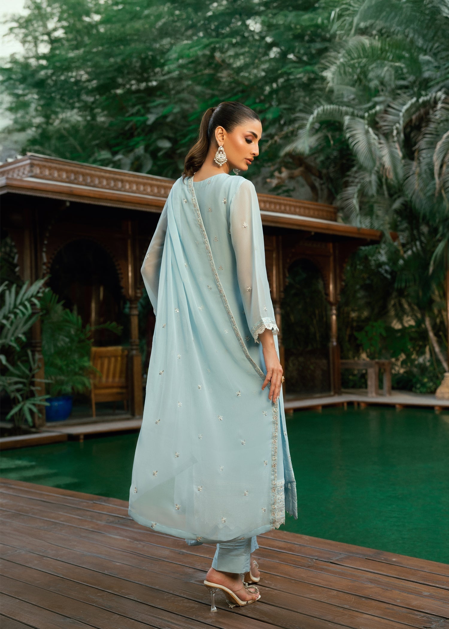 Shamooz Light Blue SEM 0840 Women 3pcs