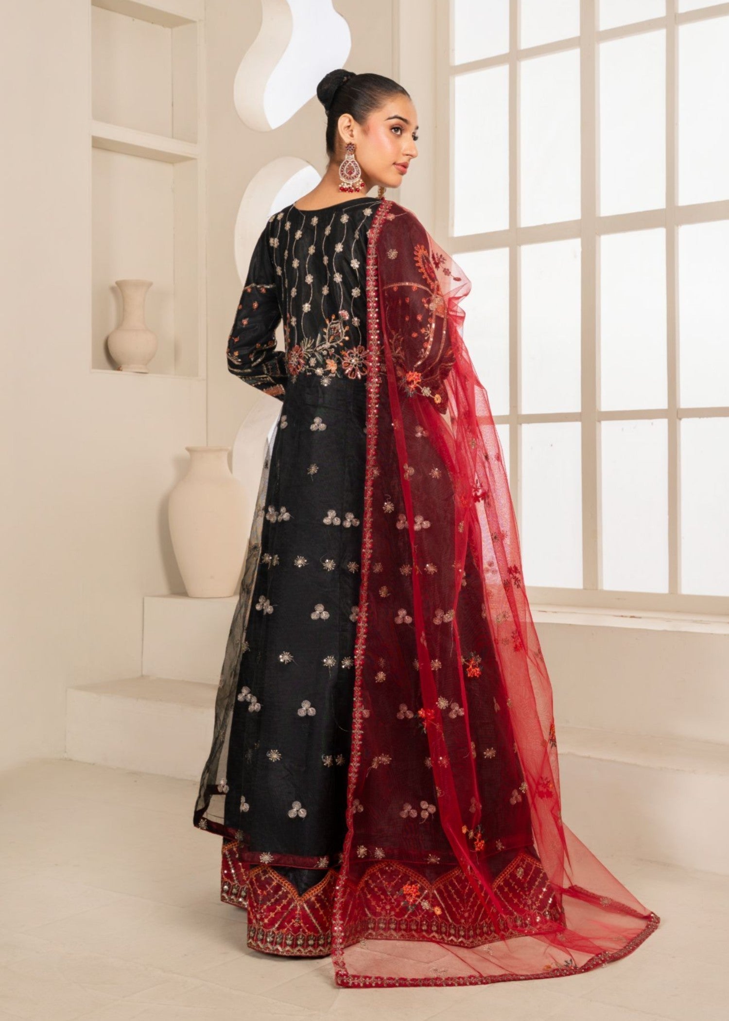 Al Burhan Apparel Suroor Black Women 3pcs