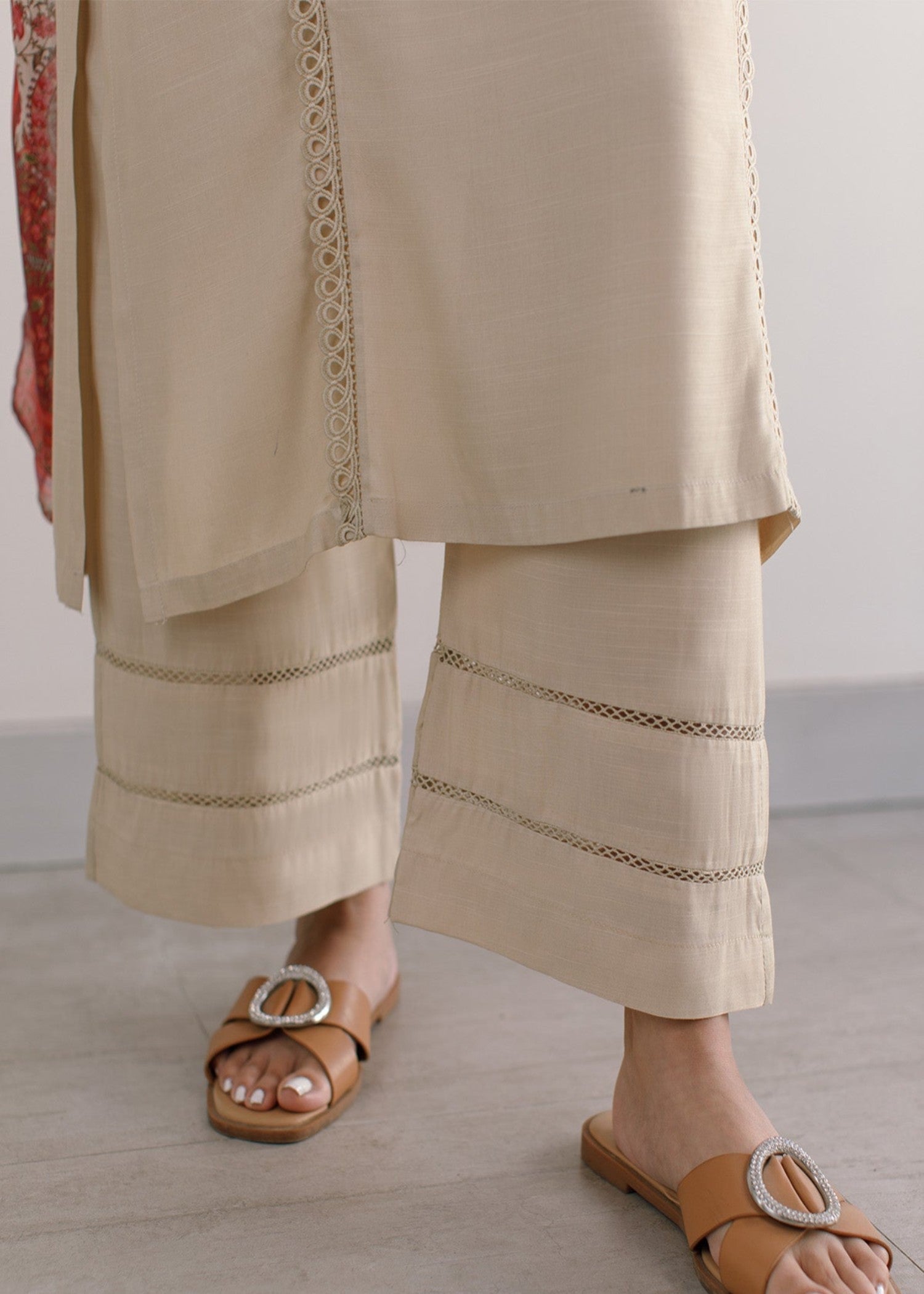 Peach Republic Raw Silk Dress 02 Women 3pcs