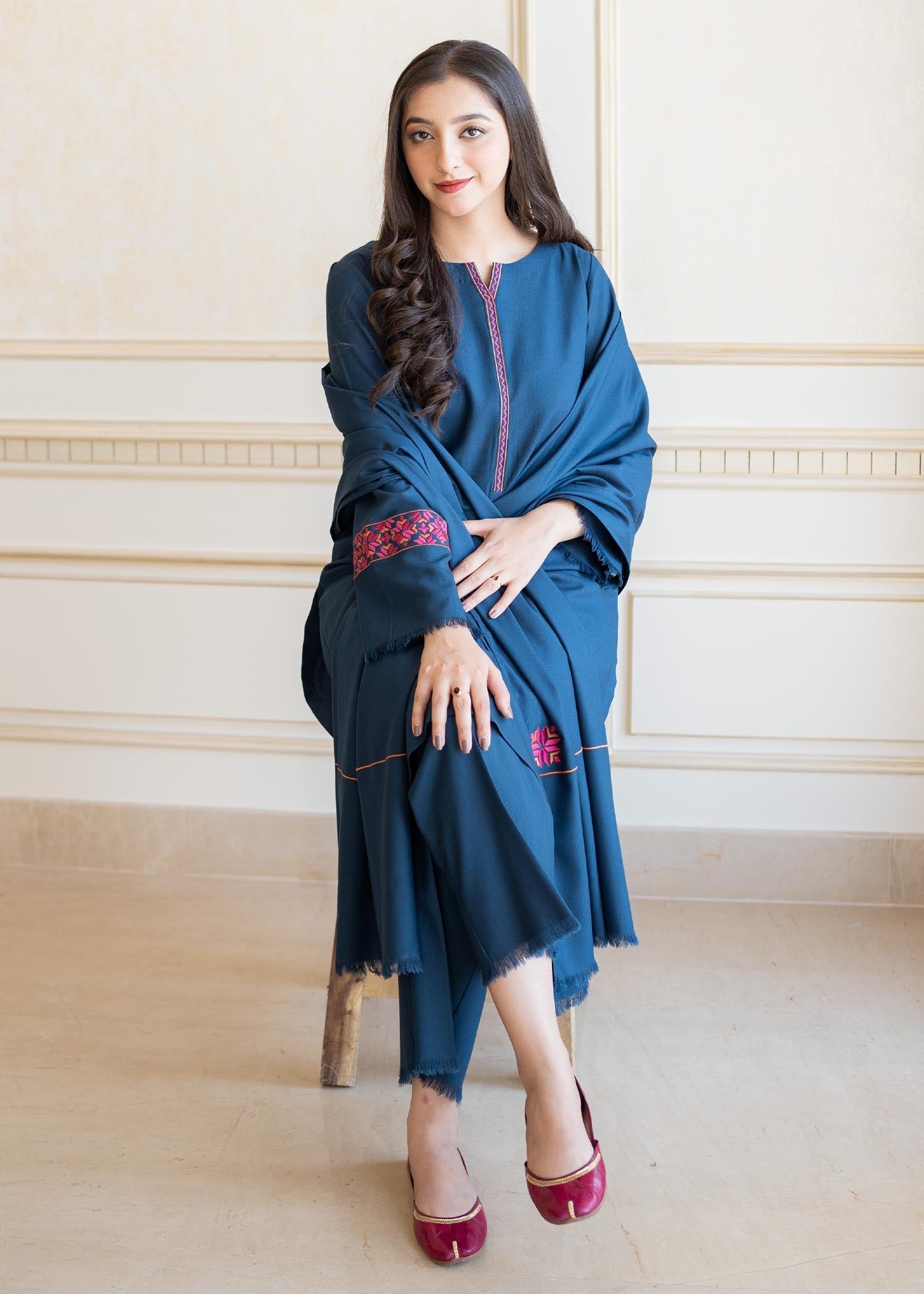 Aisling By Nirmal Phulkari Women 3pcs