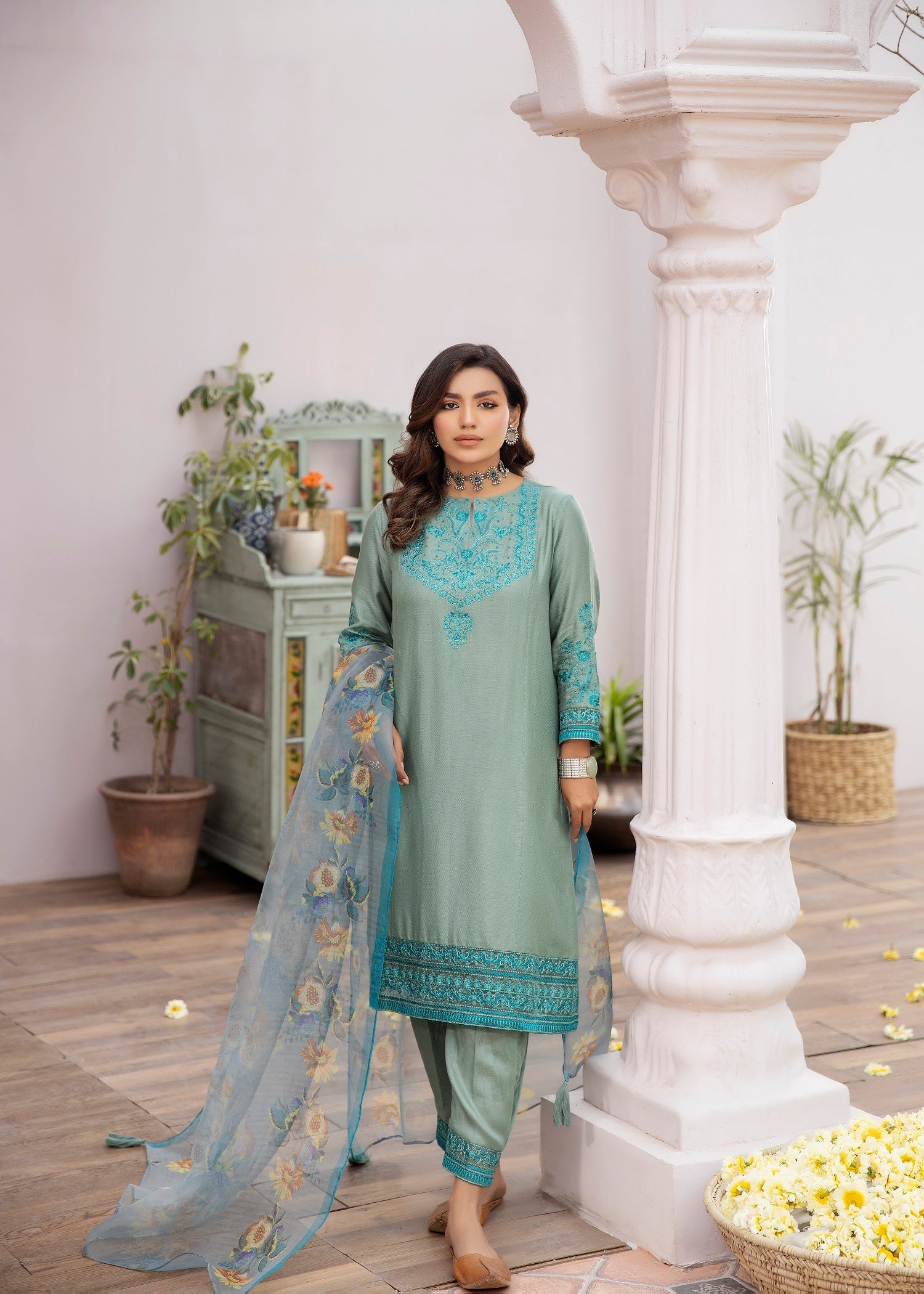 La Rosaa LE 24 11 Juniper Green Women 3pcs