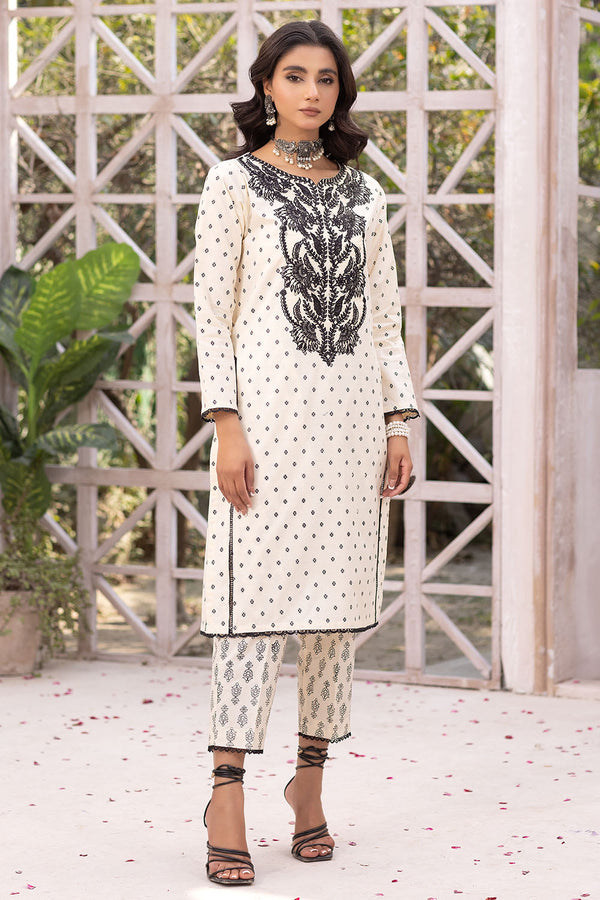 Madame Embroidered Cotton Lawn Co Ord 2684 Women 2pcs