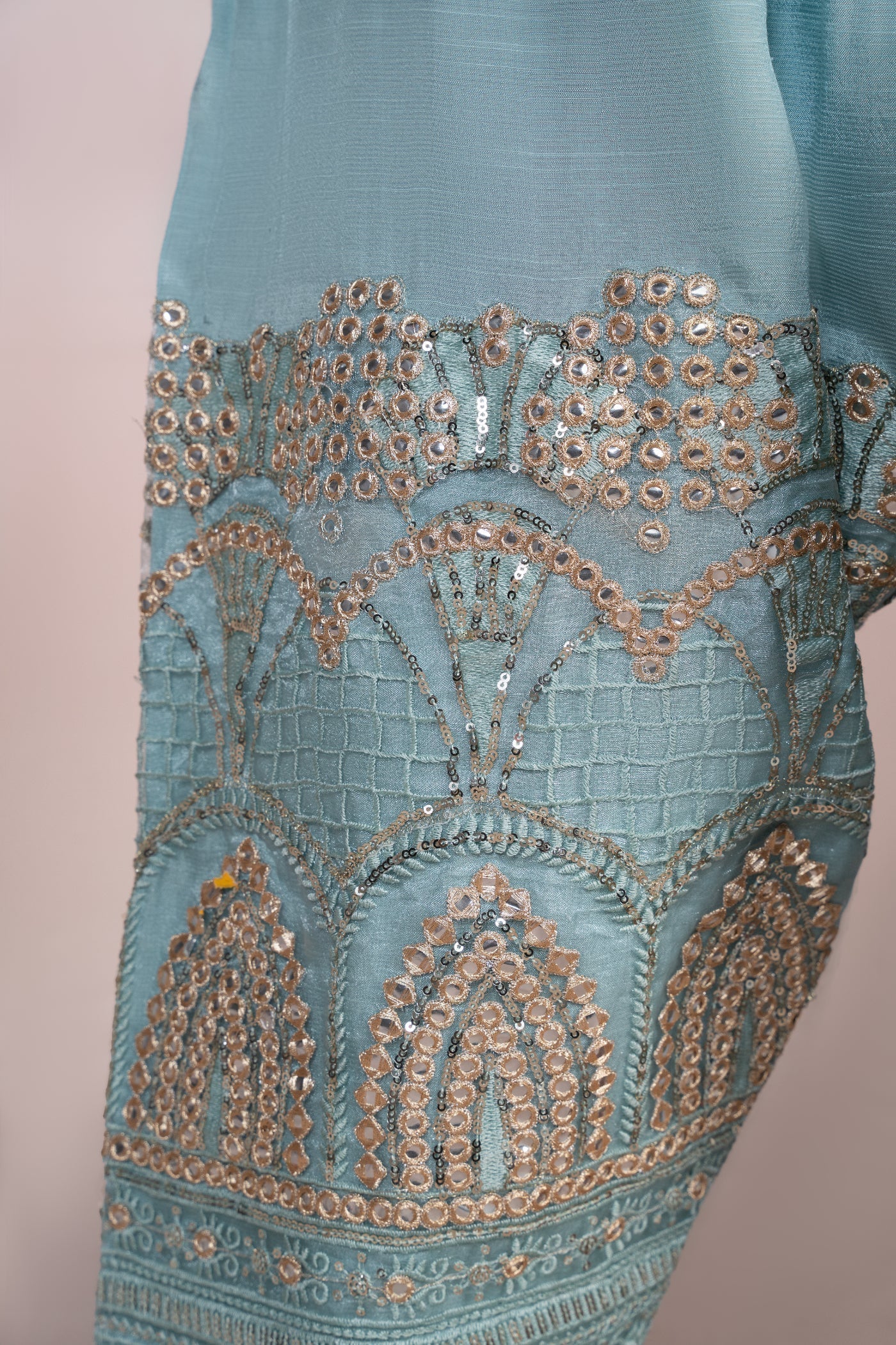 Rang-e-Meeras Punjabi Gotta Shalwar Women 1pcs