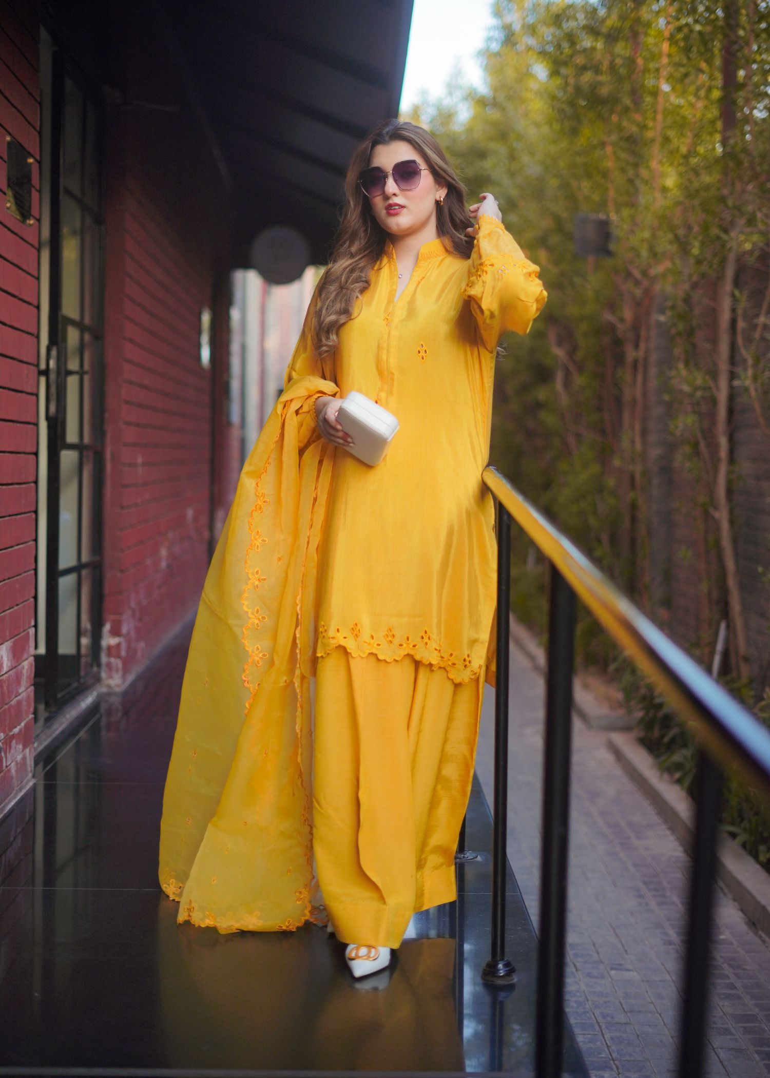 Fozia Khalid MARIGOLD Women 3pcs