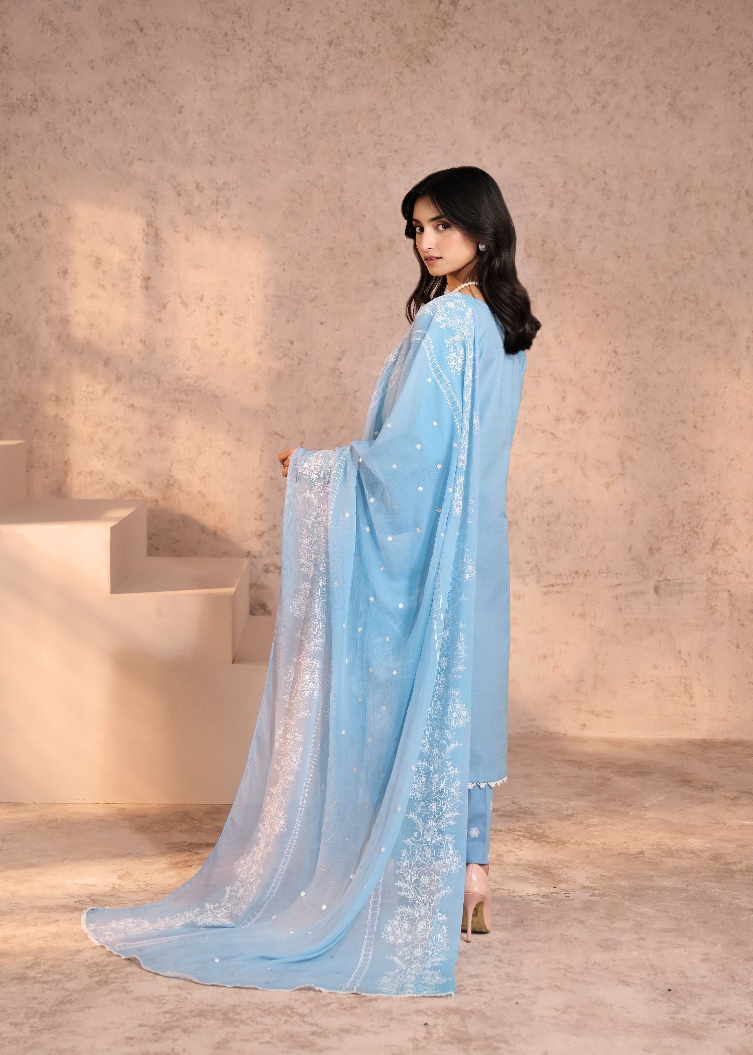 Zillia BLUE 206 Women 3pcs