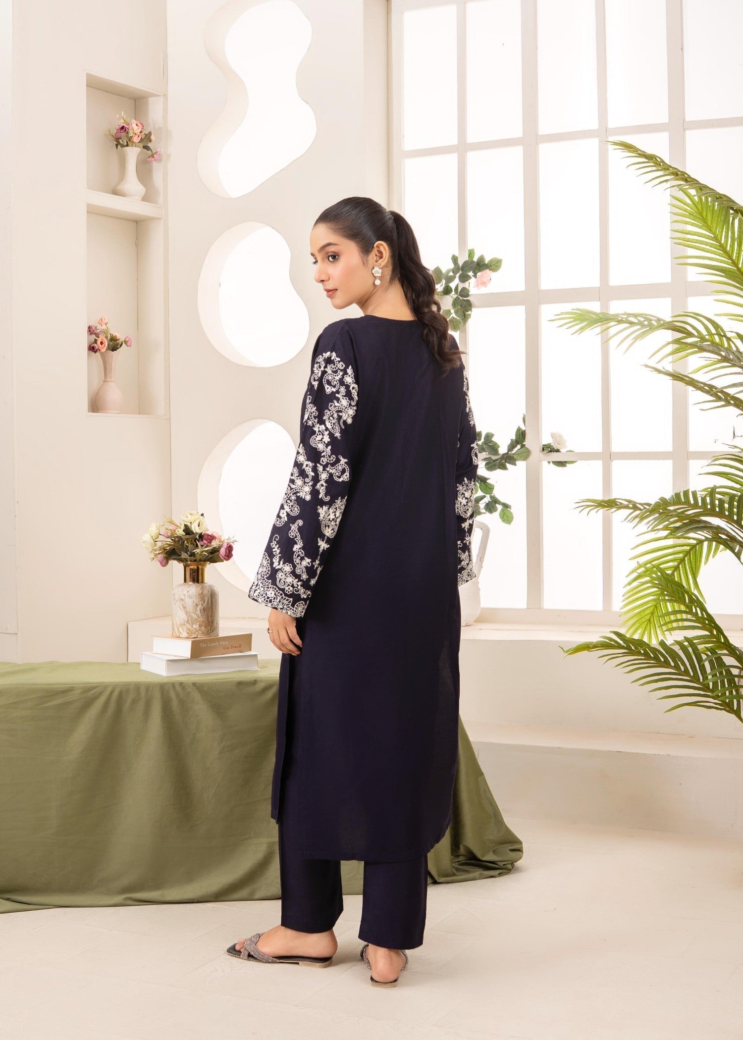 Stylish Collection BLUE GARNET Women 2pcs