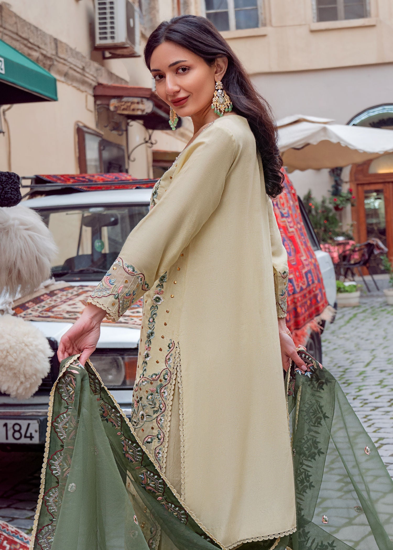 Muntaha By Shanzay Lime Nazneen Women 3pcs