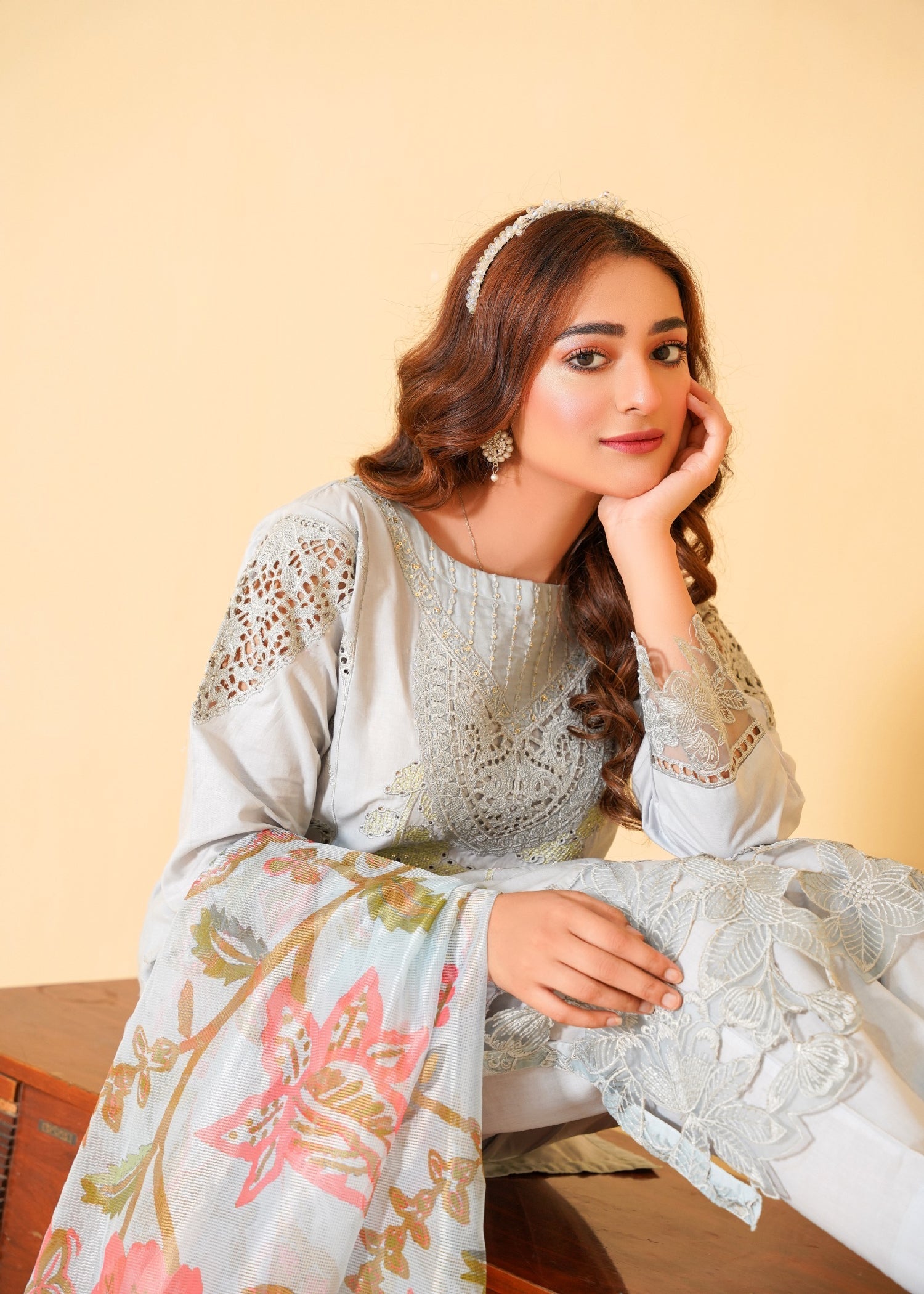 Azhar & Farukh AAINAA Women 3pcs