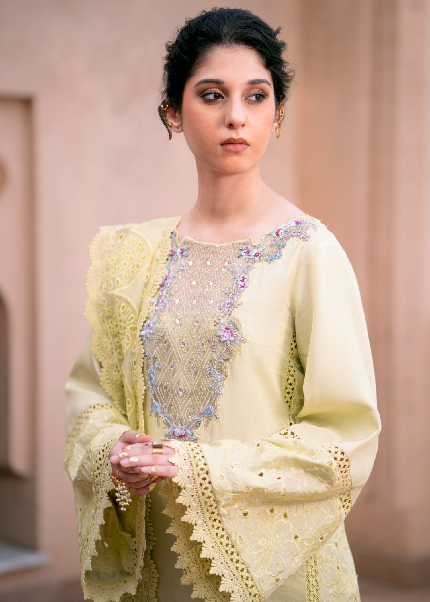 Fozia Khalid Suraiya Women 4pcs