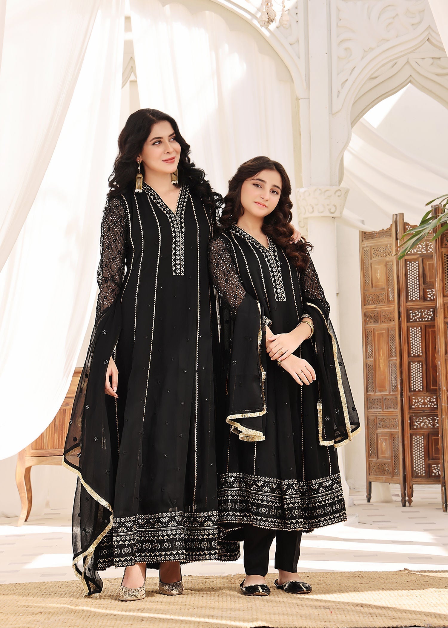 Abaan Zohan Kashish Black Women 3pcs