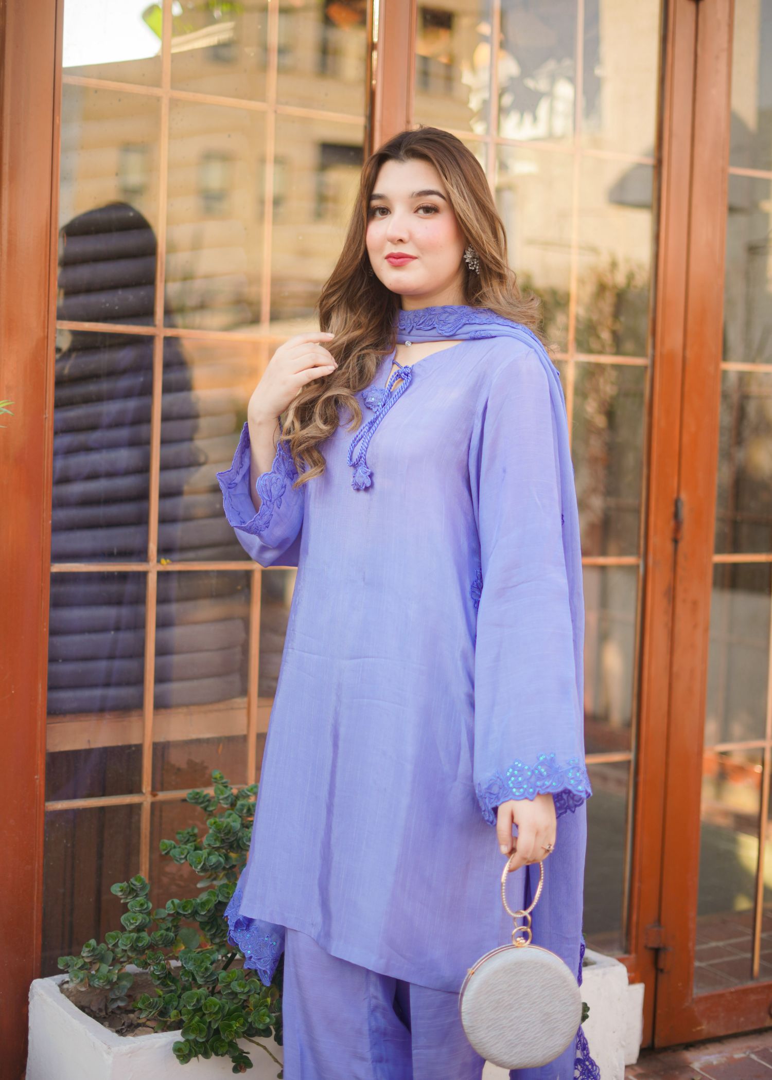 Fozia Khalid Lagoon Women 3pcs