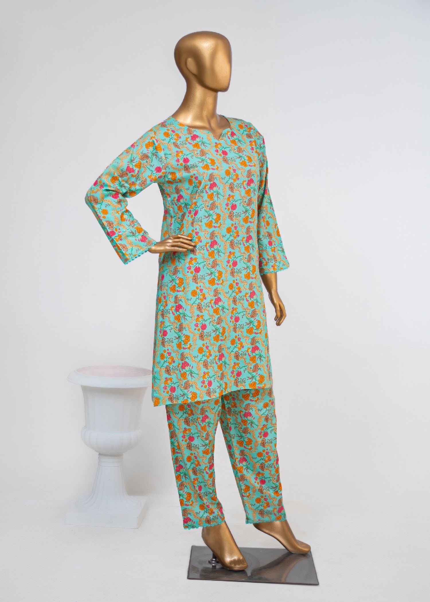 Aks Coral Flowers Women 2pcs