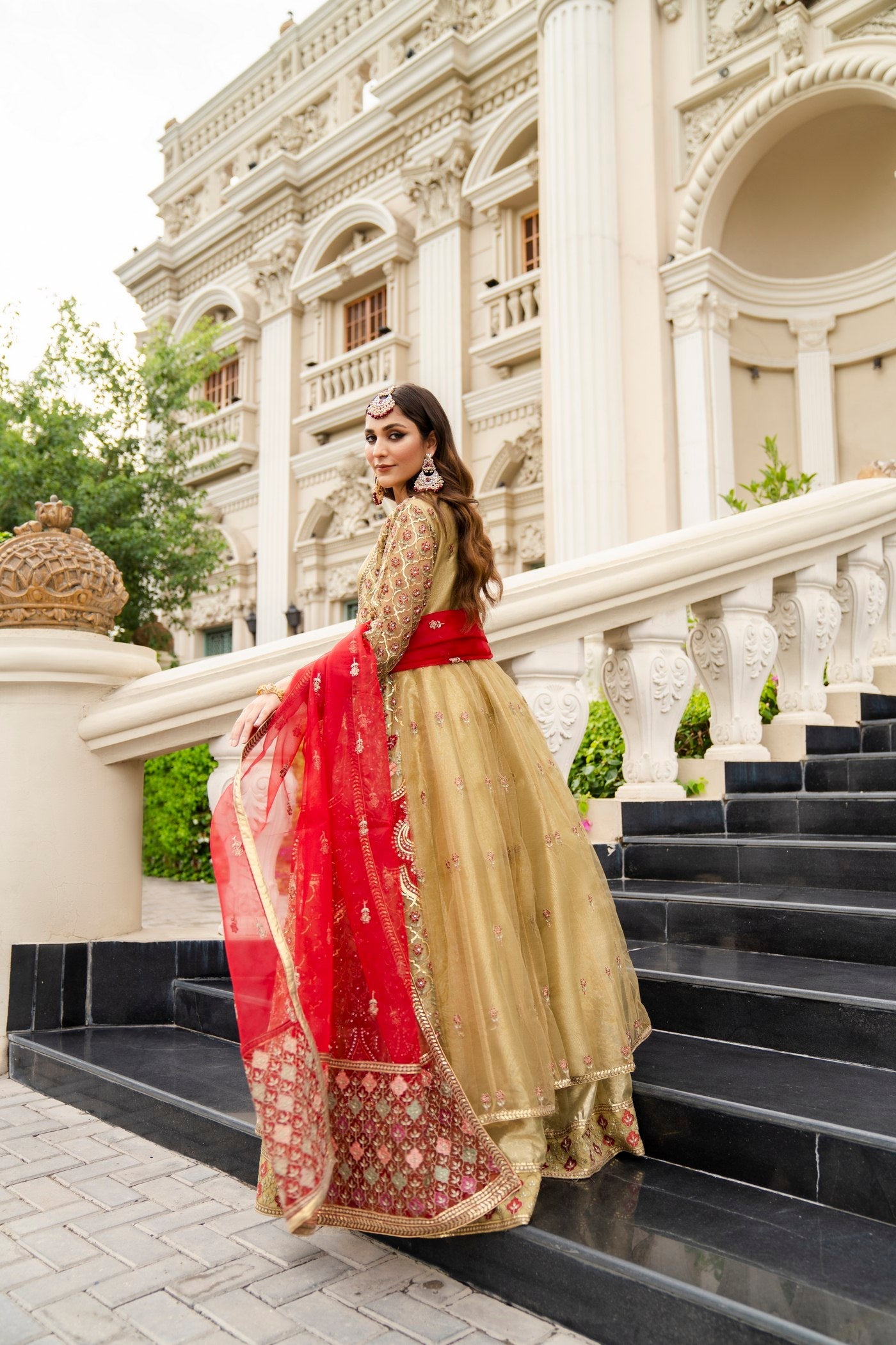 Shahjahan - Feel Royal SJ 23045 Pear Green Women 3pcs