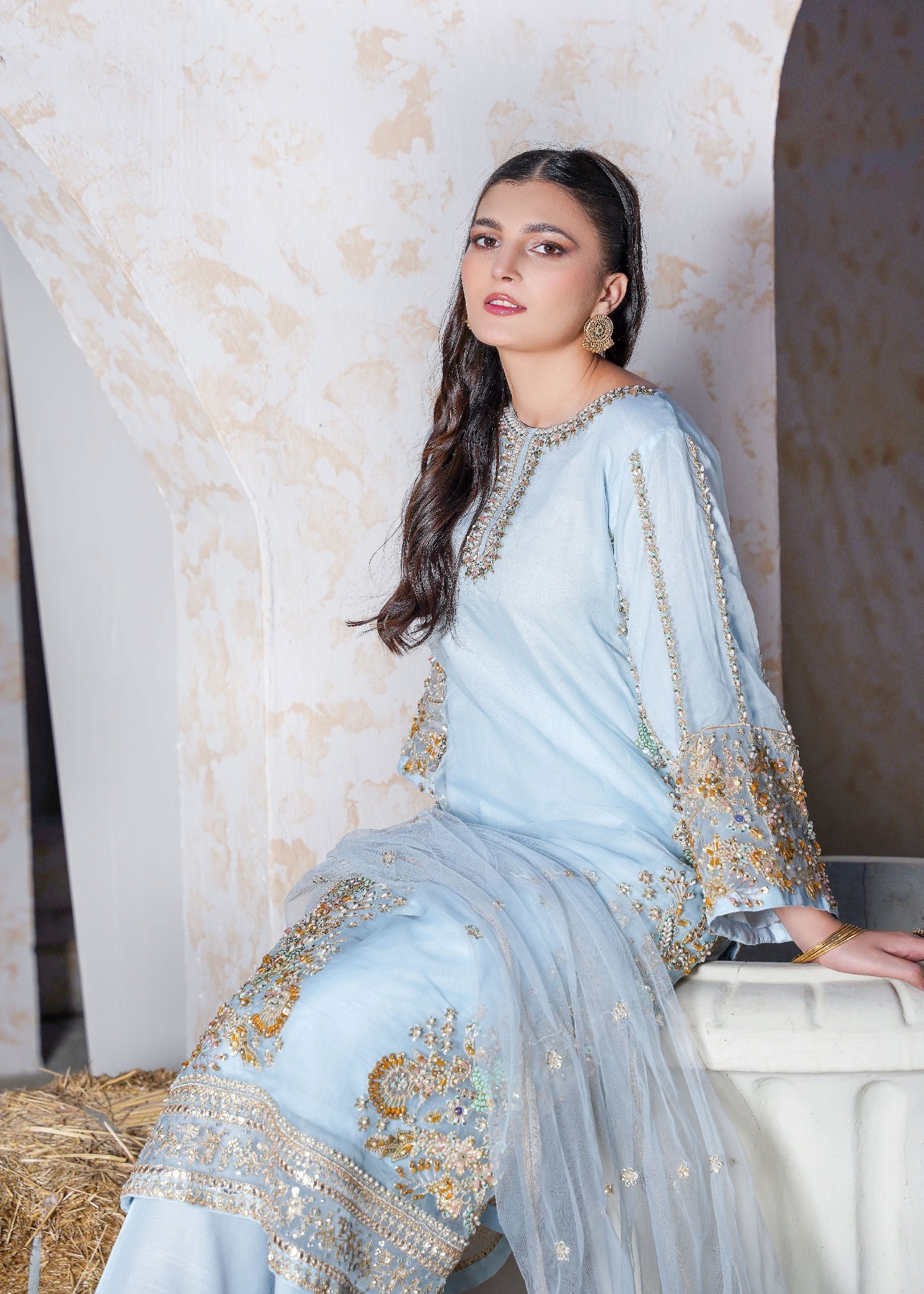 Fog NOOR UL SABAH Women 3pcs