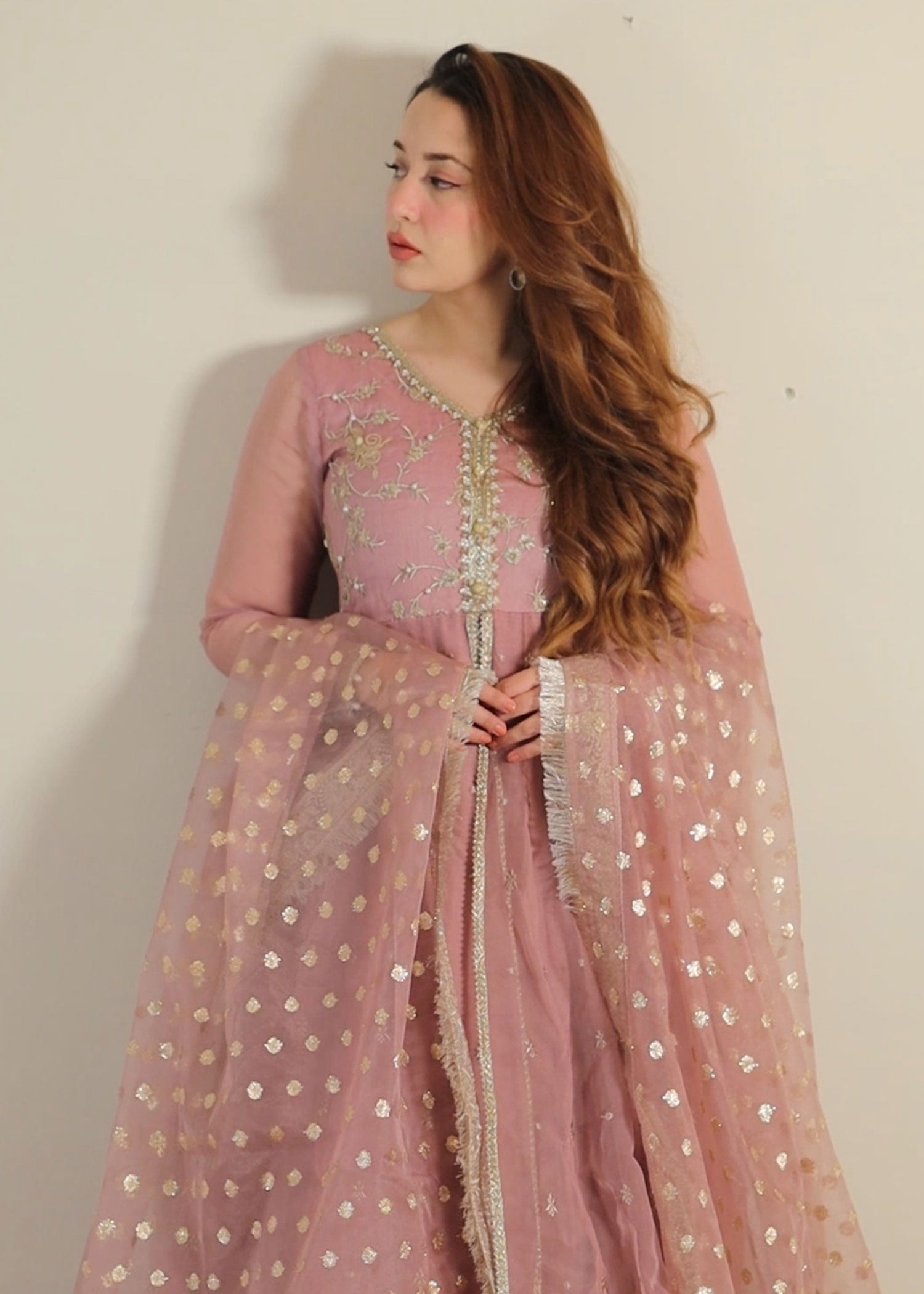 Rang-e-Haya Zarnash (lylic pink) Women 4pcs