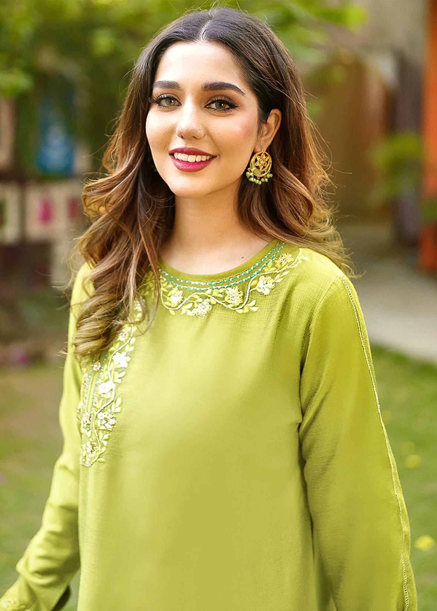 Maroon By Iqra Chaudhry Olive Women 3pcs