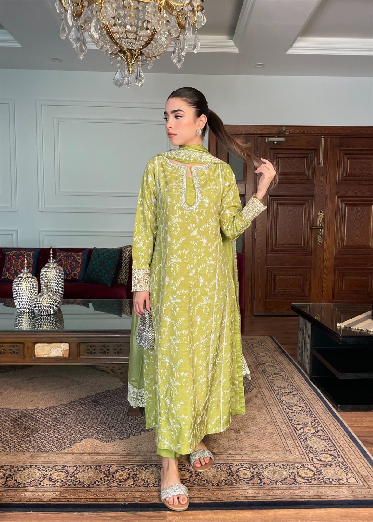 Hues Atelier Flora Green Women 3pcs