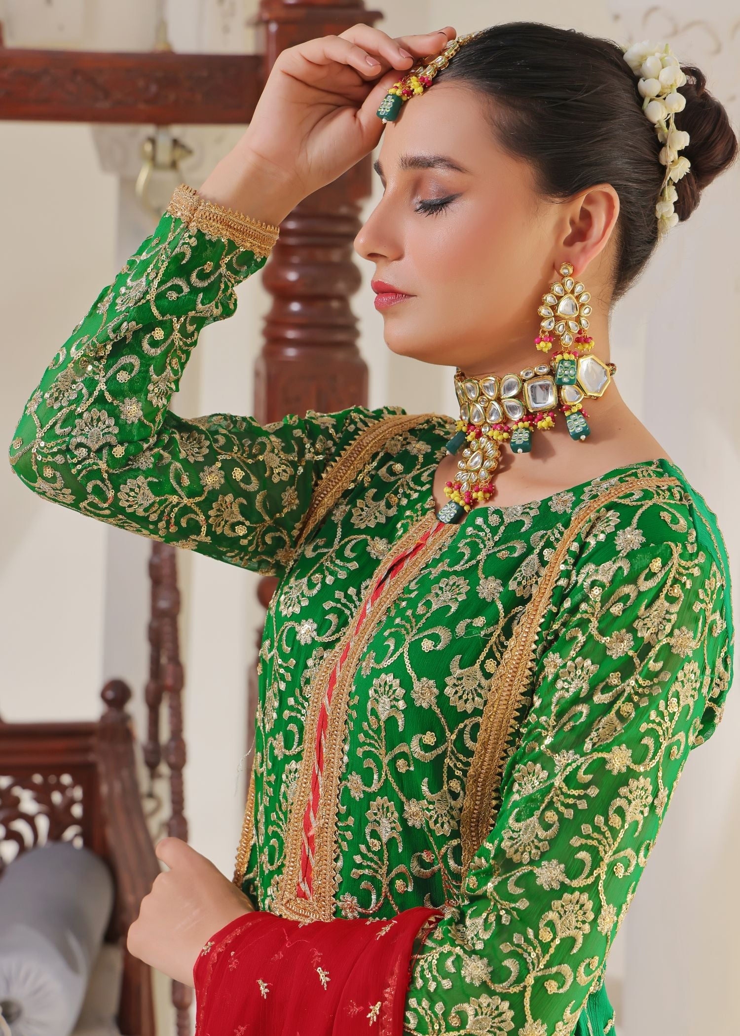 Ayesha Closet Preshy Gul Promenade Women 3pcs