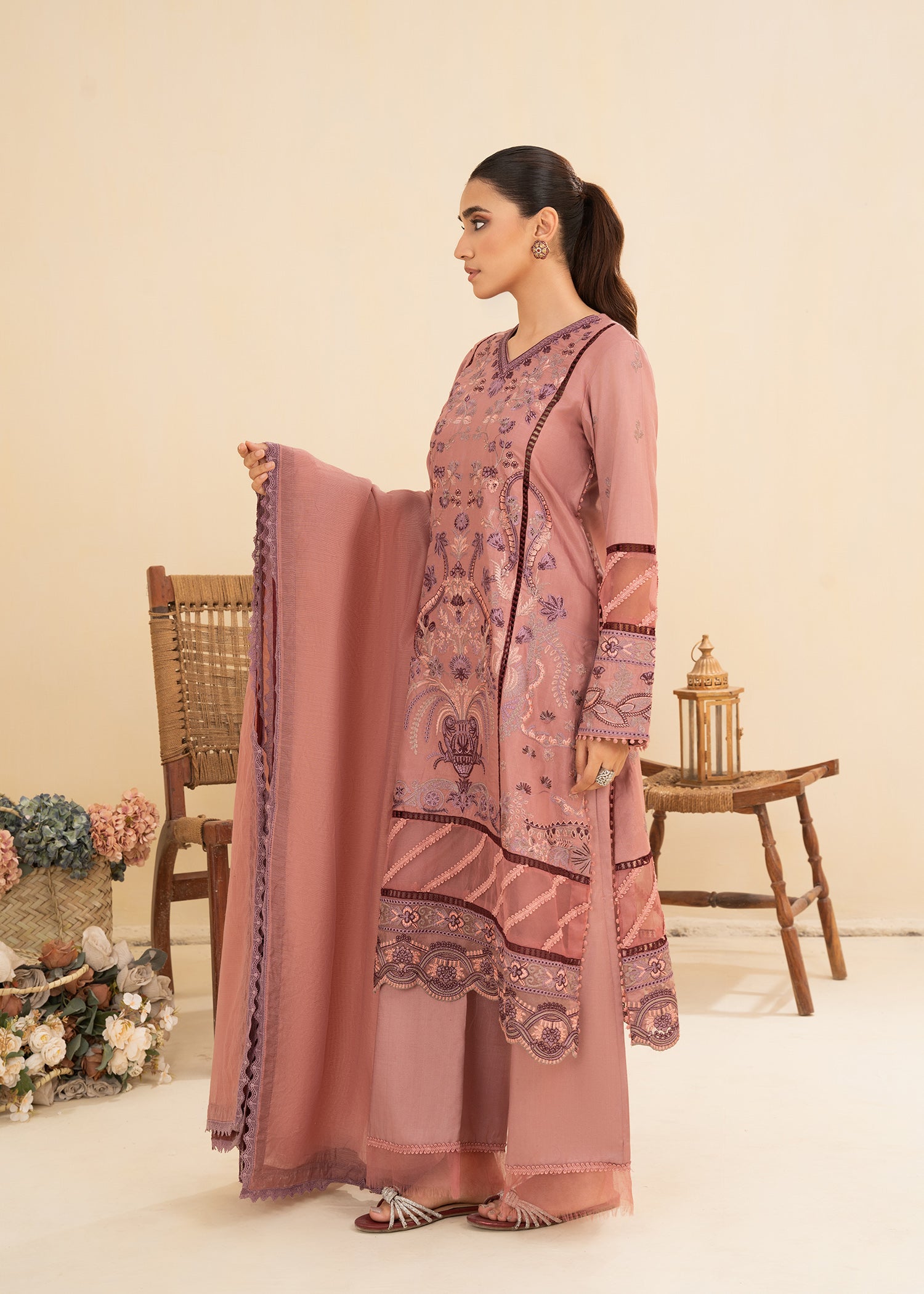 Sara Jahan ZAIBTAN Women 3pcs