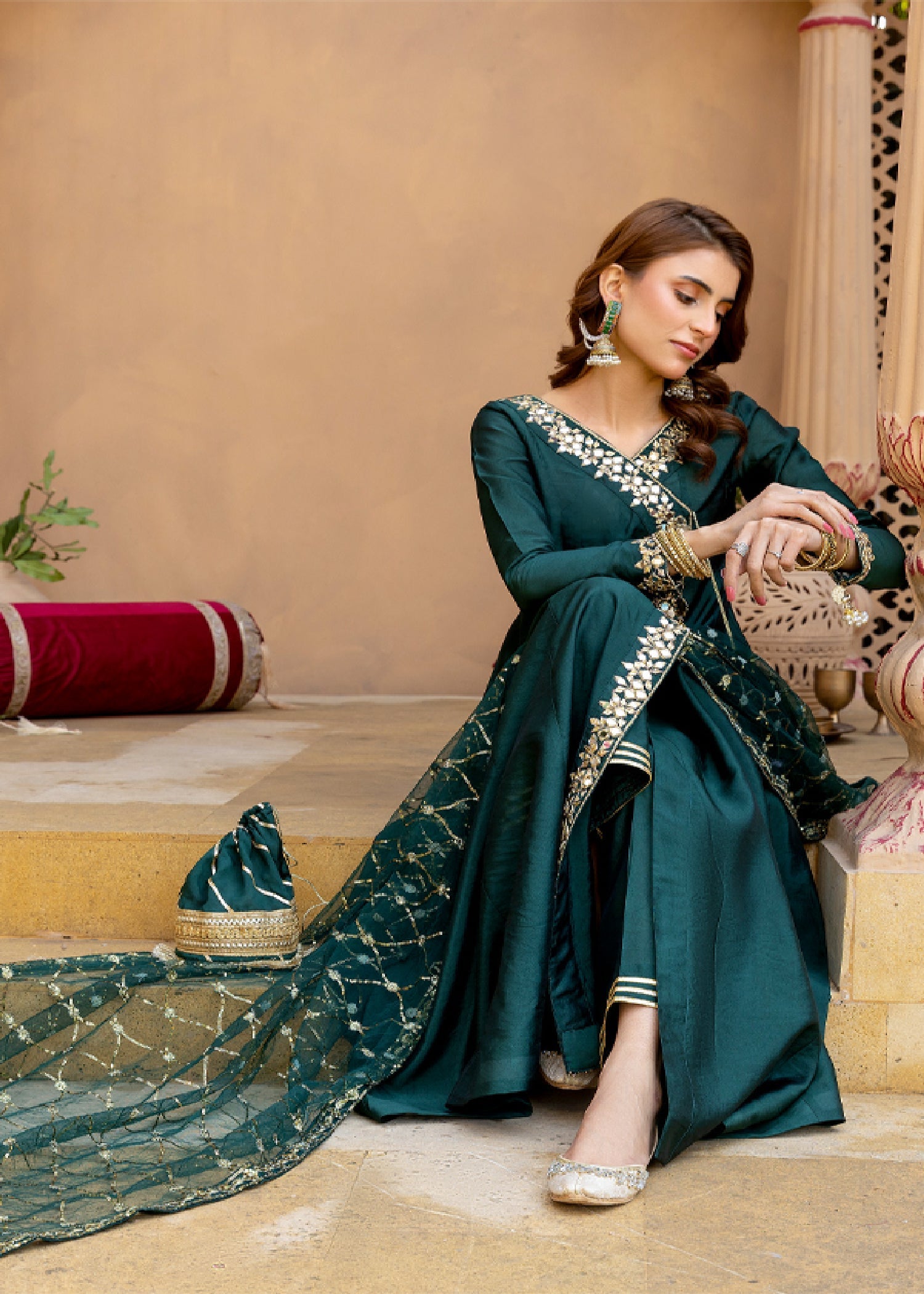 Kausar Attire Santoor Women 3pcs